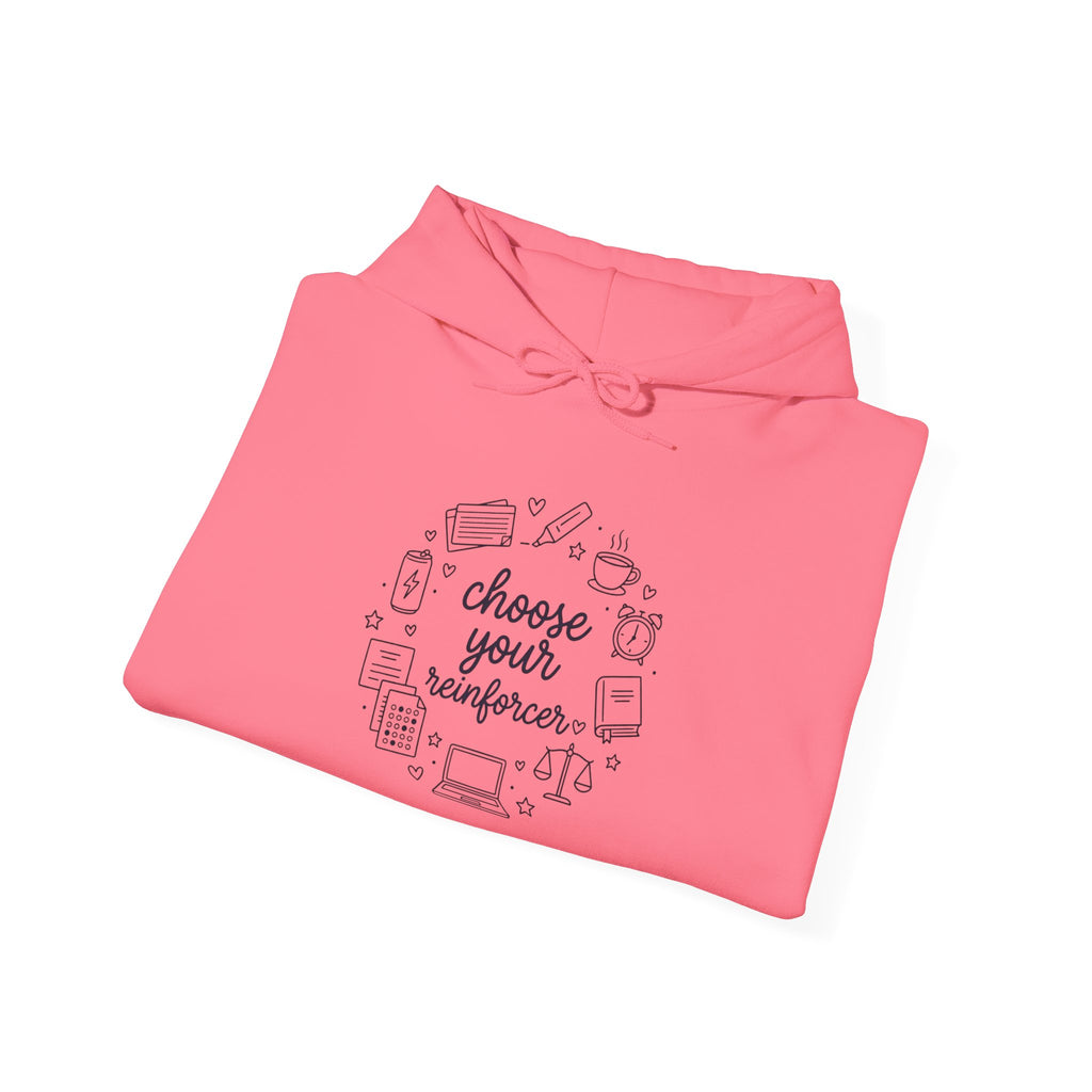 ABA Therapy Reinforcer Hoodie — "Choose Your Weapon" Tools Graphic Hoodie