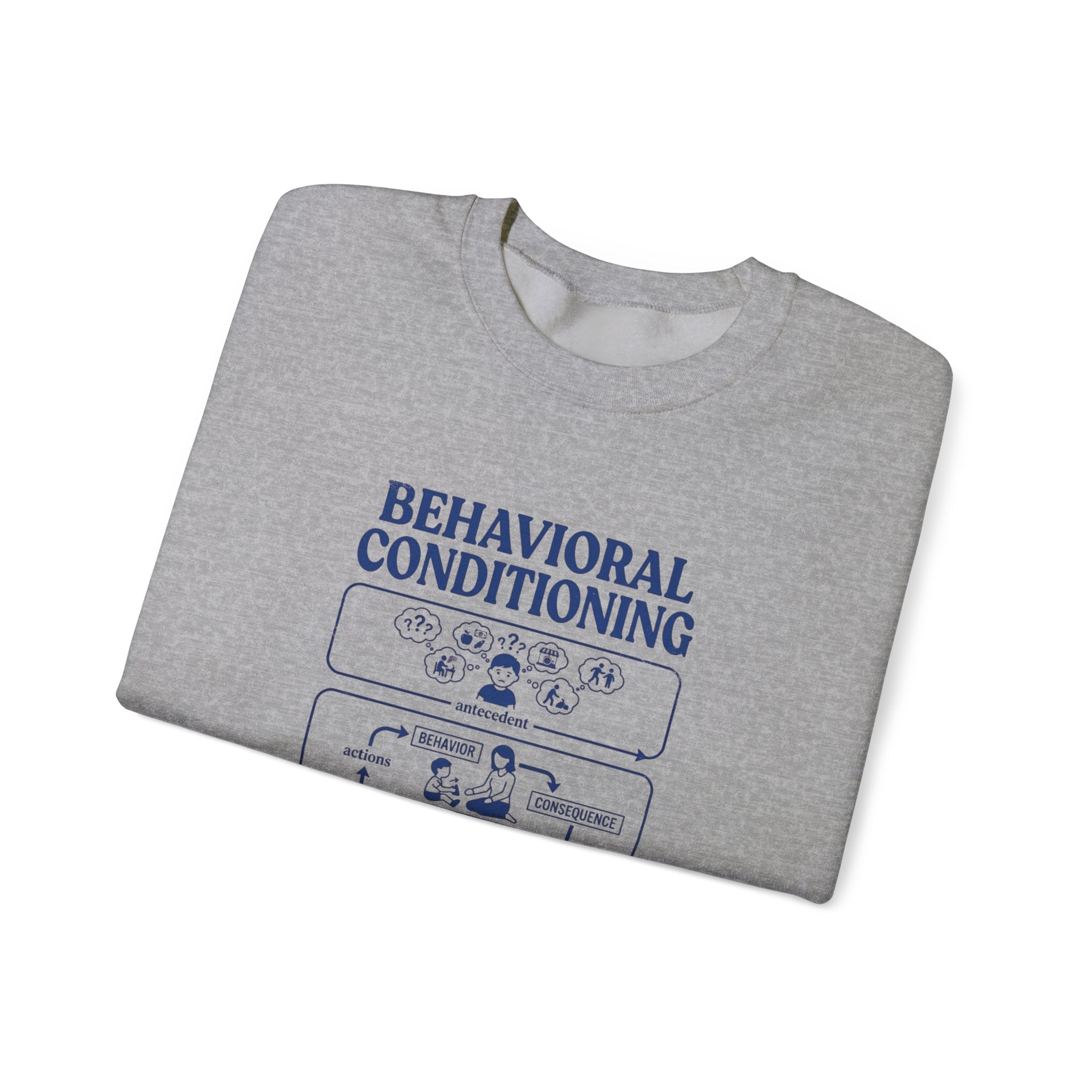 Behavioral Conditioning Sweatshirt — Psychology Diagram Crewneck