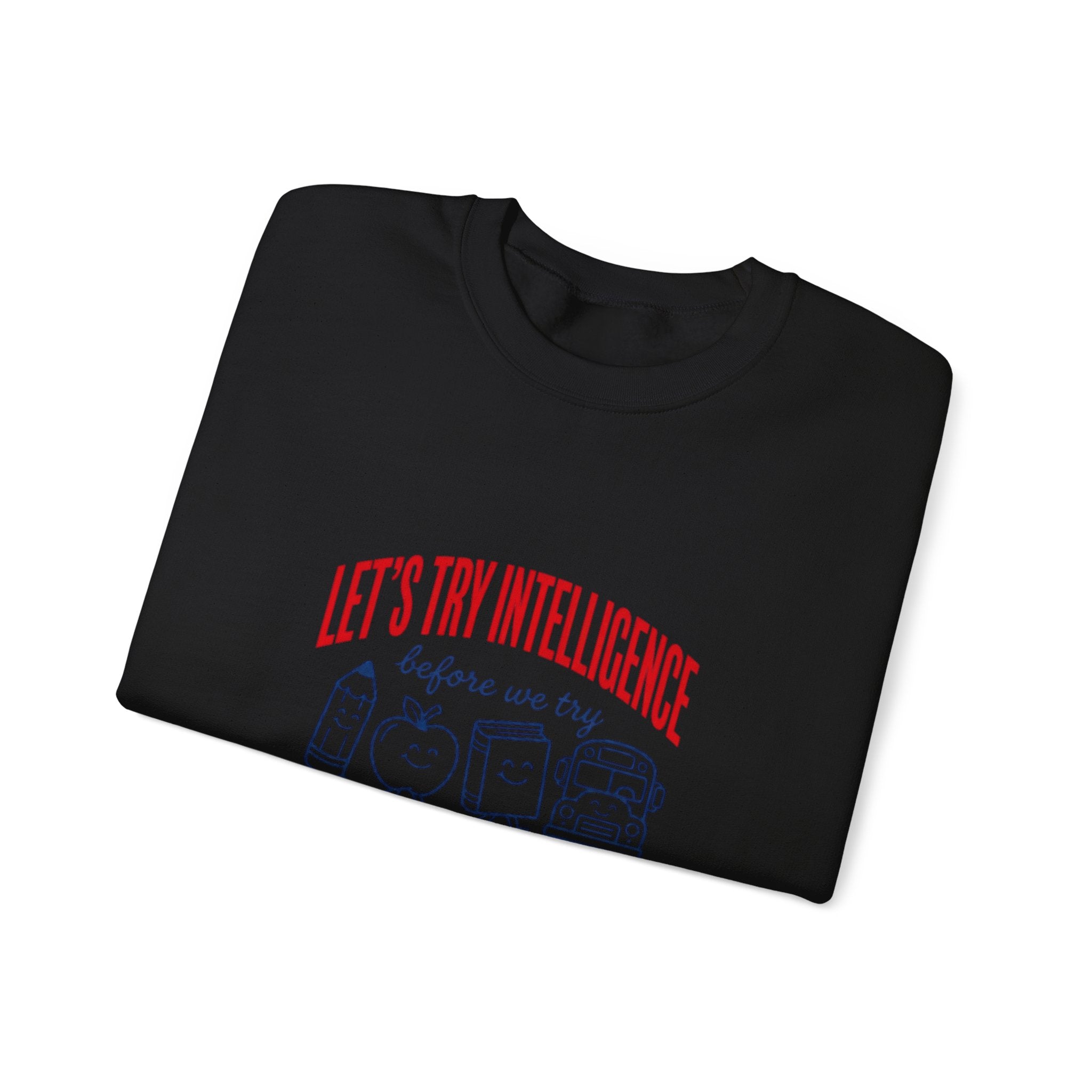 School try intelligence Unisex Heavy Blend™ Crewneck Sweatshirt