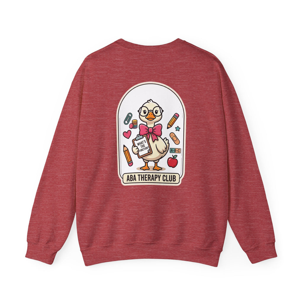 ABA Therapy Club Crewneck Sweatshirt | Back to School Teacher Shirt