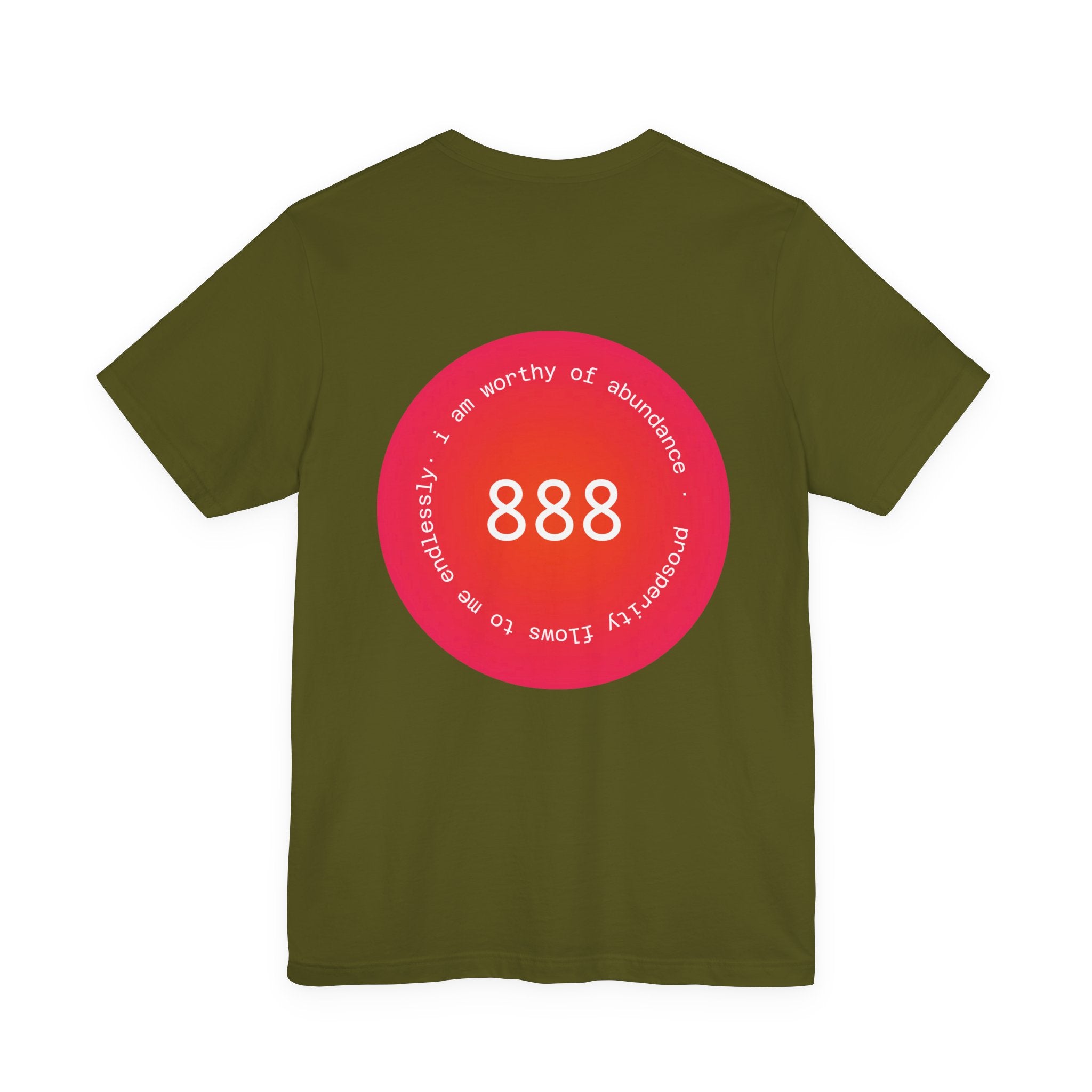 888 Abundance Tee — Inspirational Numerology T-Shirt