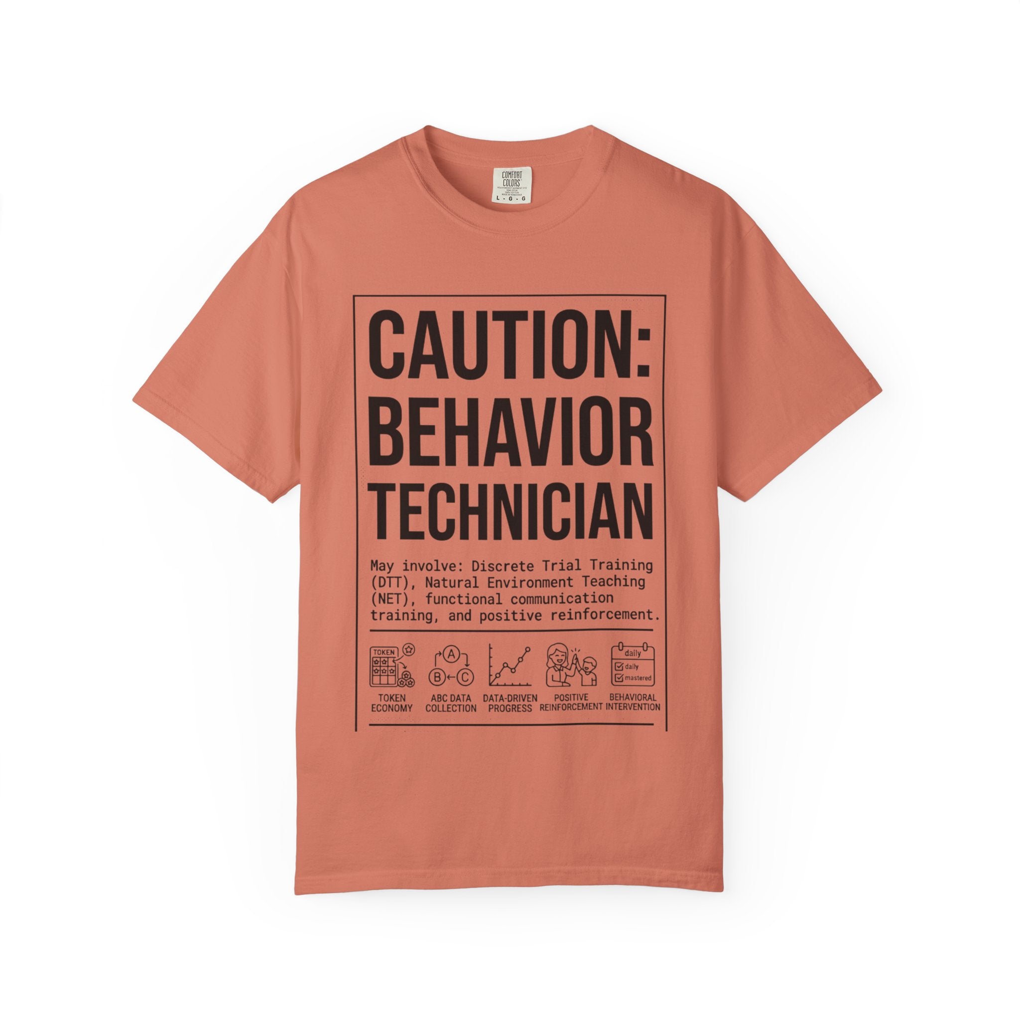 Caution: Behavior Technician Graphic T-Shirt