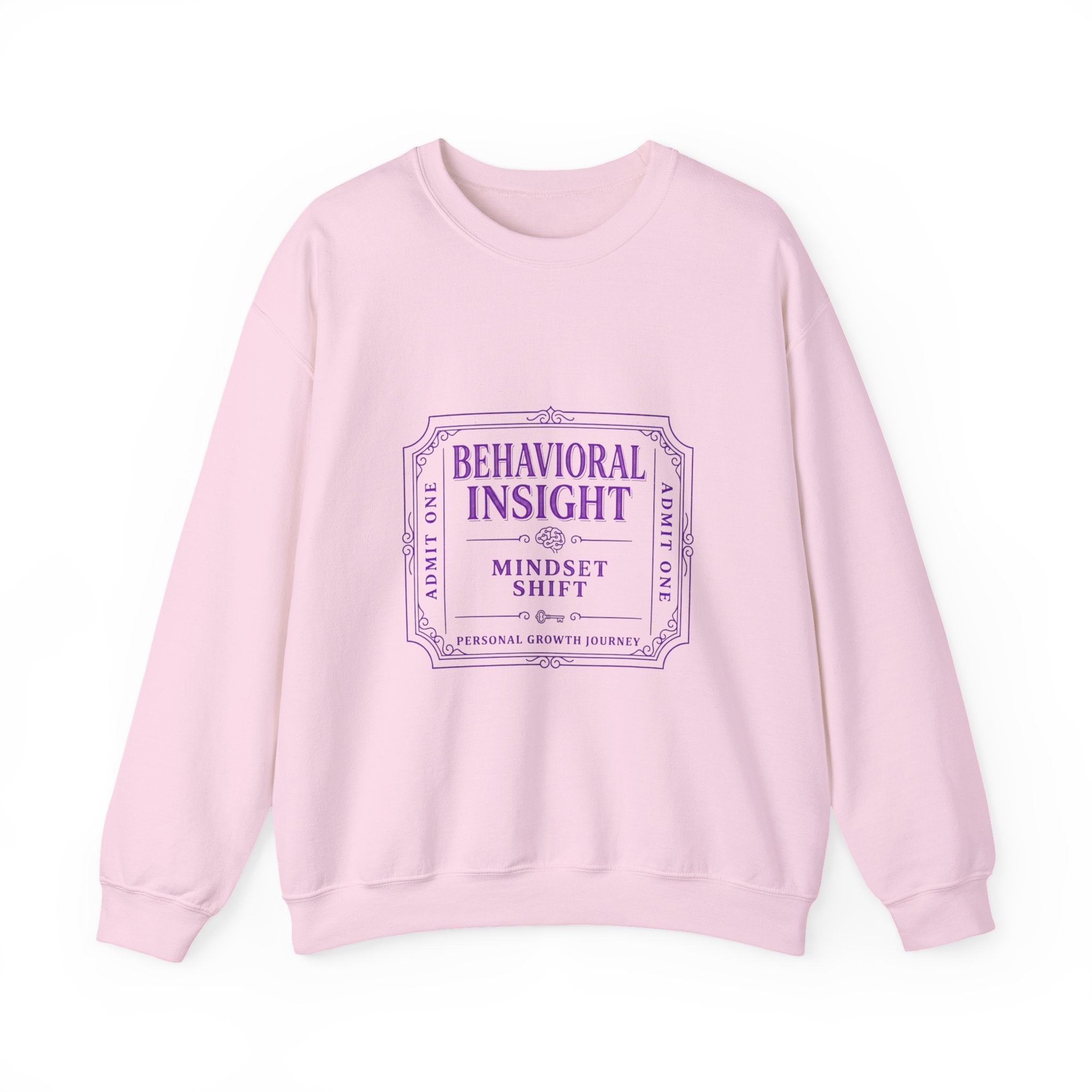 Crewneck Sweatshirt — "Behavioral Insight: Mindset Shift" Vintage Label