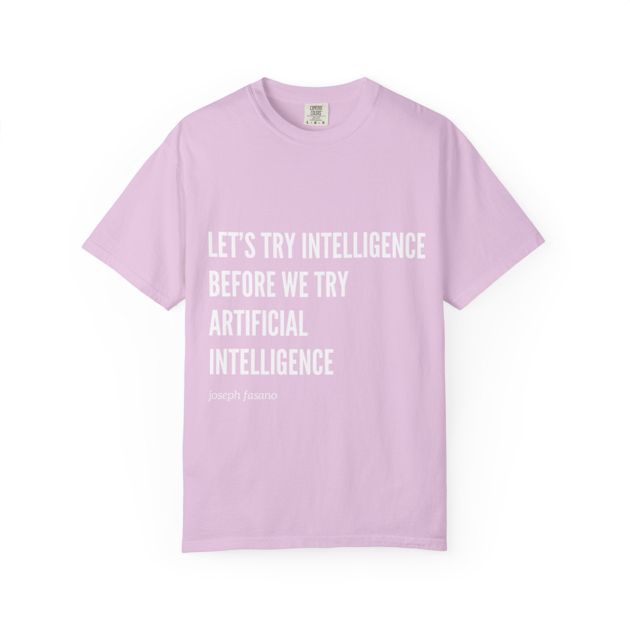 "try intelligence" Comfort Colors