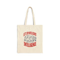 School try intelligence Cotton Canvas Tote Bag