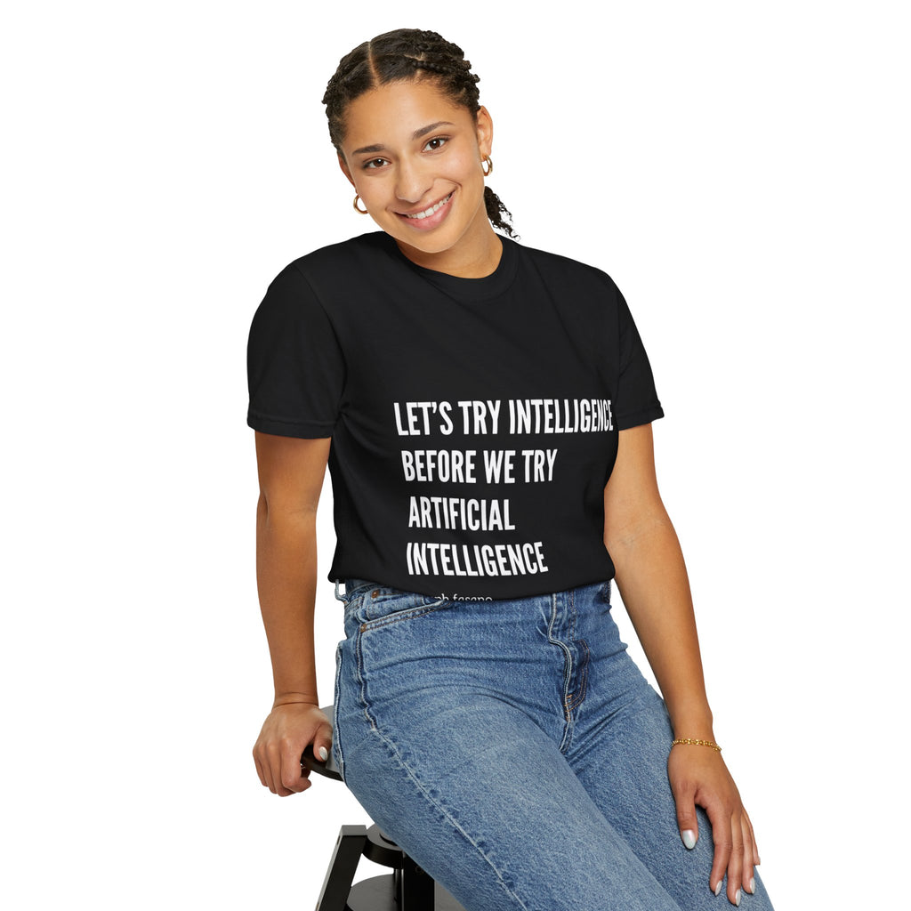 "try intelligence" Comfort Colors