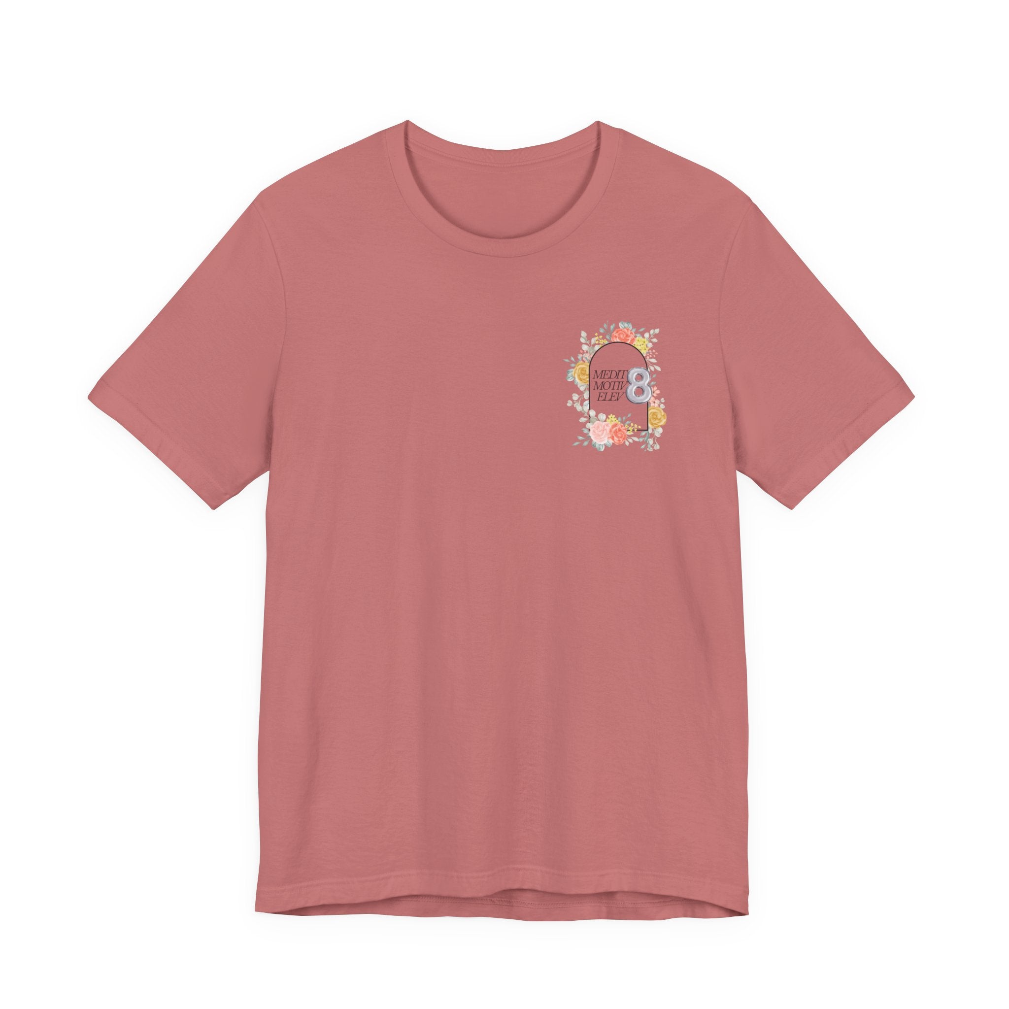 Overthink The Good Floral Tee