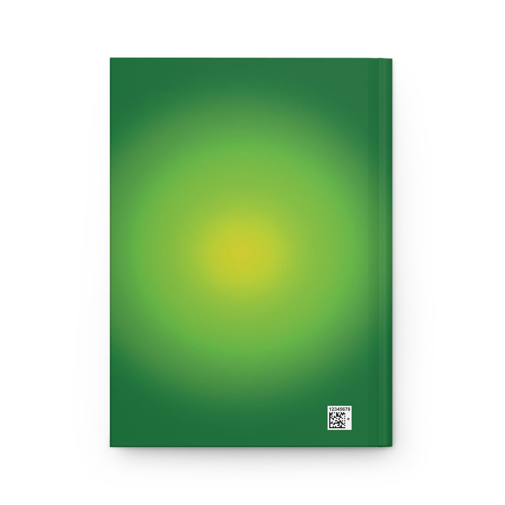 Hardcover Journal — 444 Spiritual Affirmation Notebook (I am safe • I am protected)