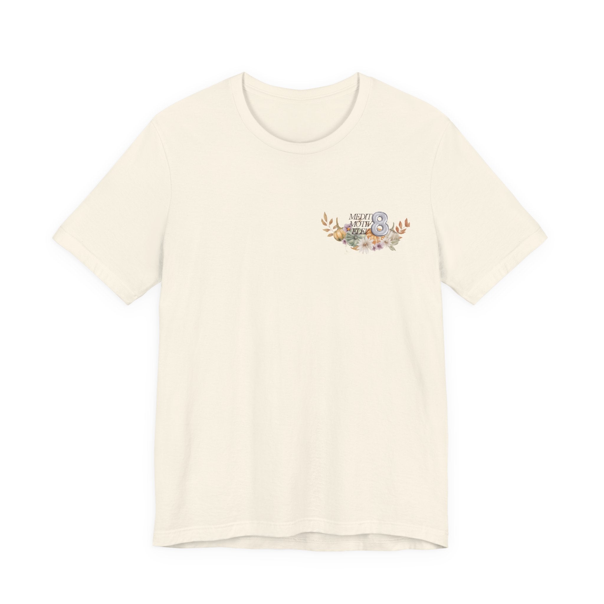 Overthink the Good Pumpkin Floral Tee