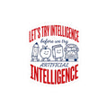 School try intelligence 
Kiss-Cut Stickers