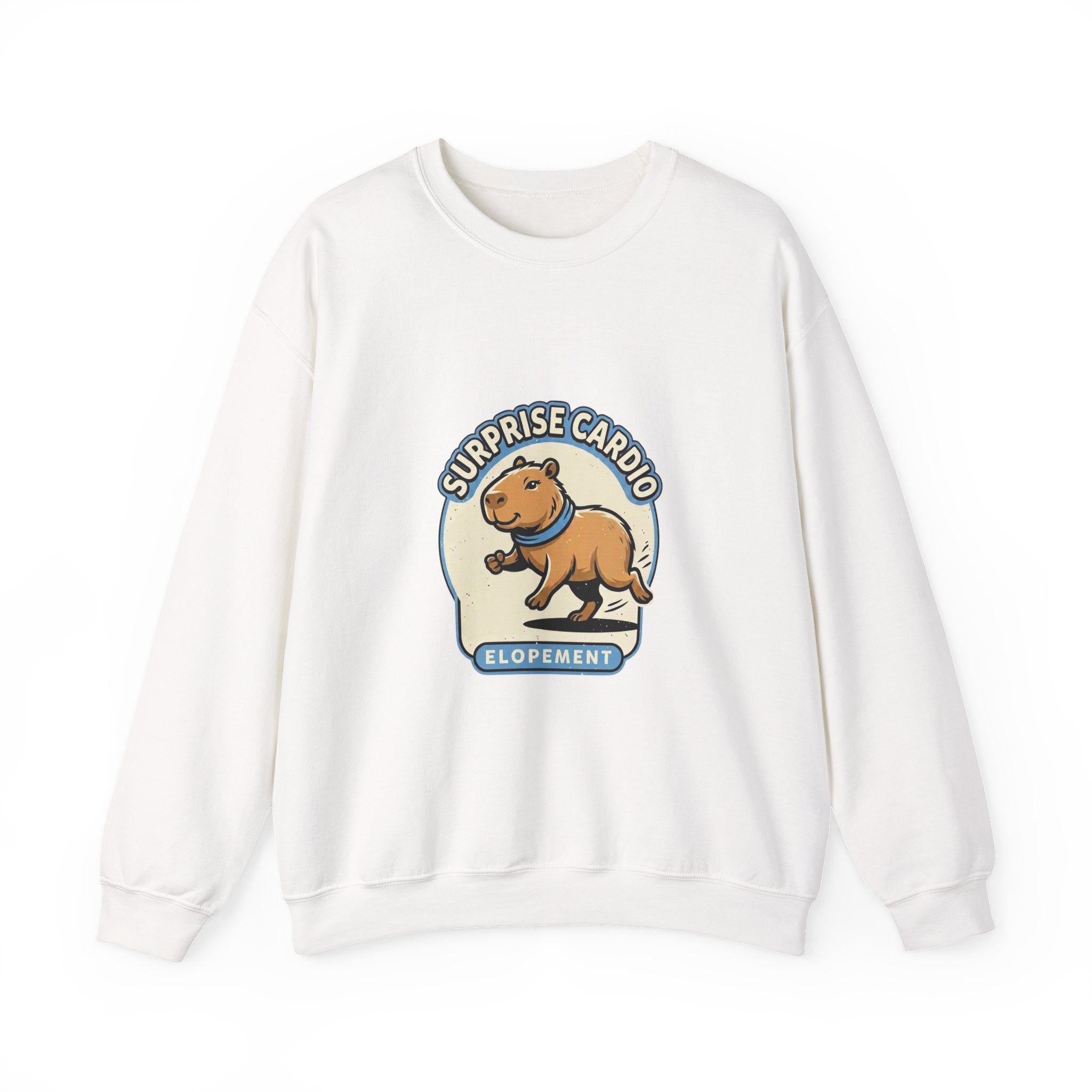 Surprise Cardio Dog Crewneck Sweatshirt | Soccer Fan Match-Day Colors