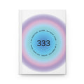333 Angel Number Hardcover Journal – Spiritual Guided Matte Notebook
