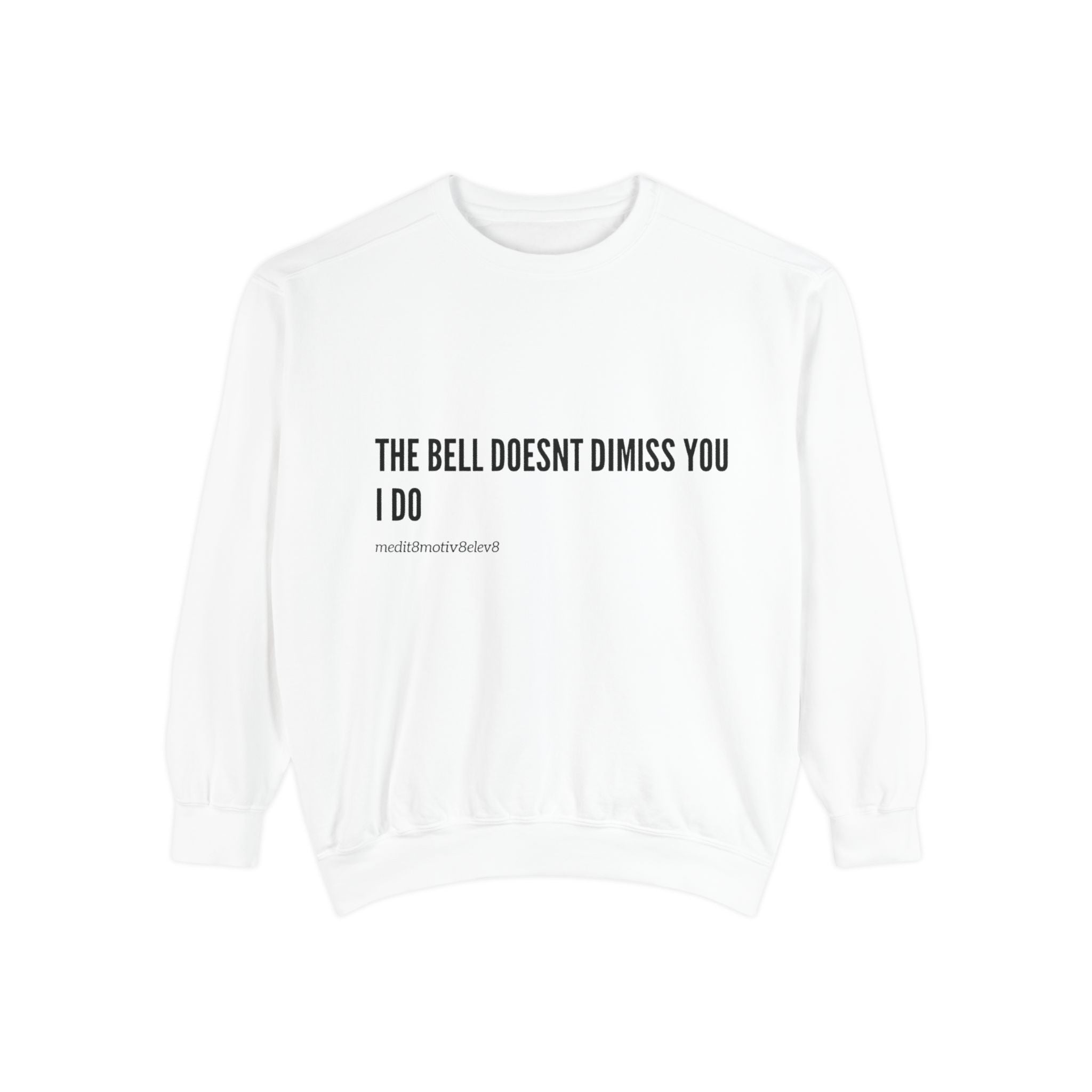 "the bell" crew neck sweatshirt
