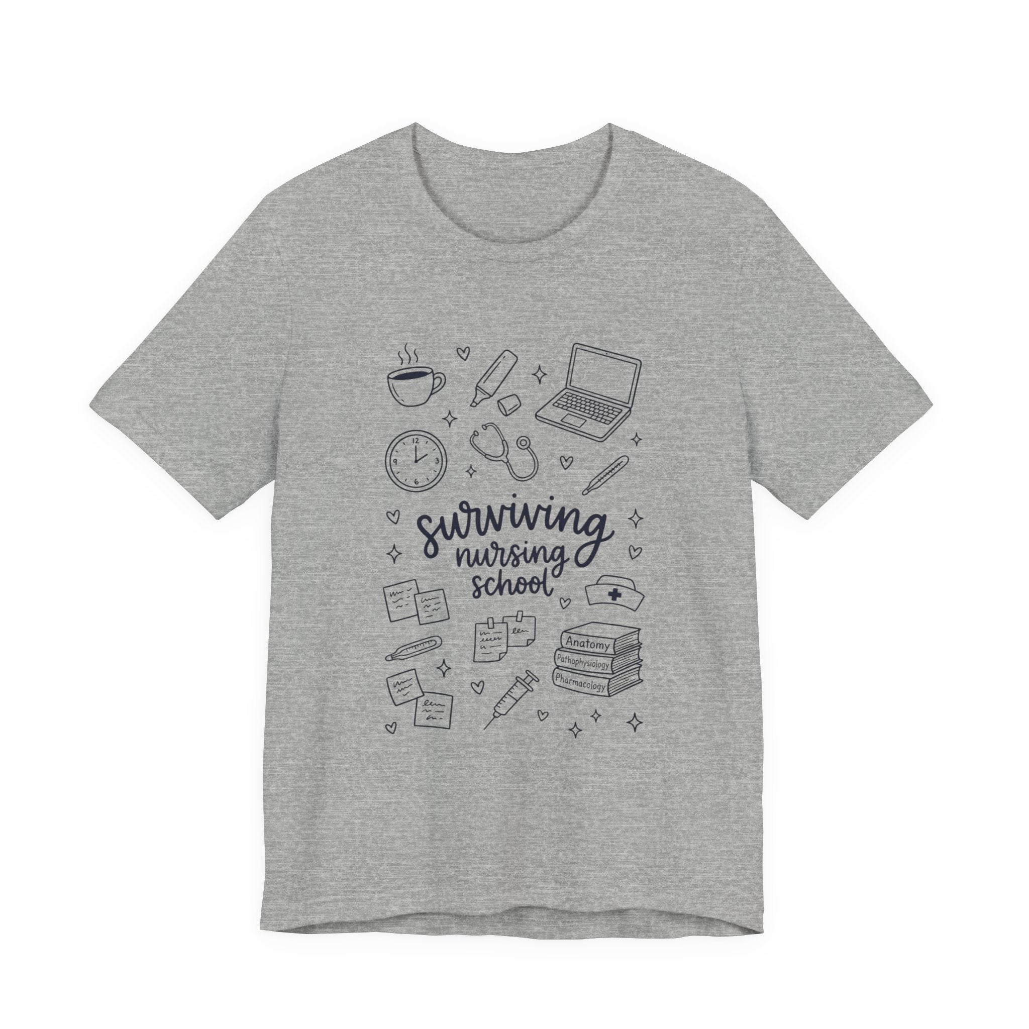 Surviving Nursing School T-Shirt — Nursing Student Gift Tee