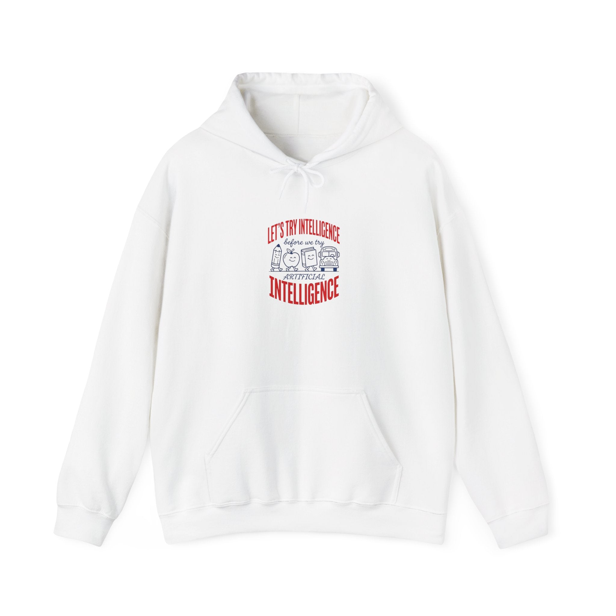 School try intelligence Unisex Heavy Blend™ Hooded Sweatshirt