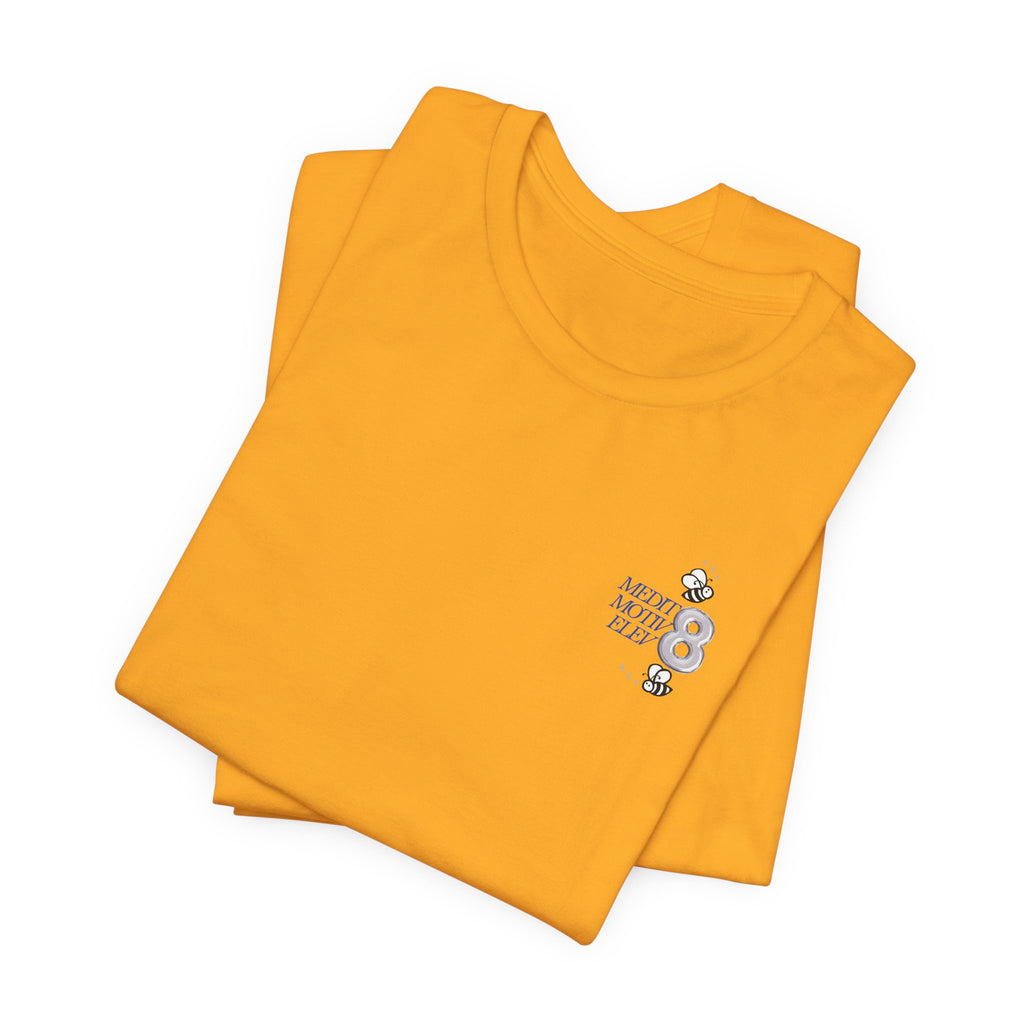 Bee Happy T-Shirt — Cute Bee Graphic Tee with 'Bee Happy' Slogan