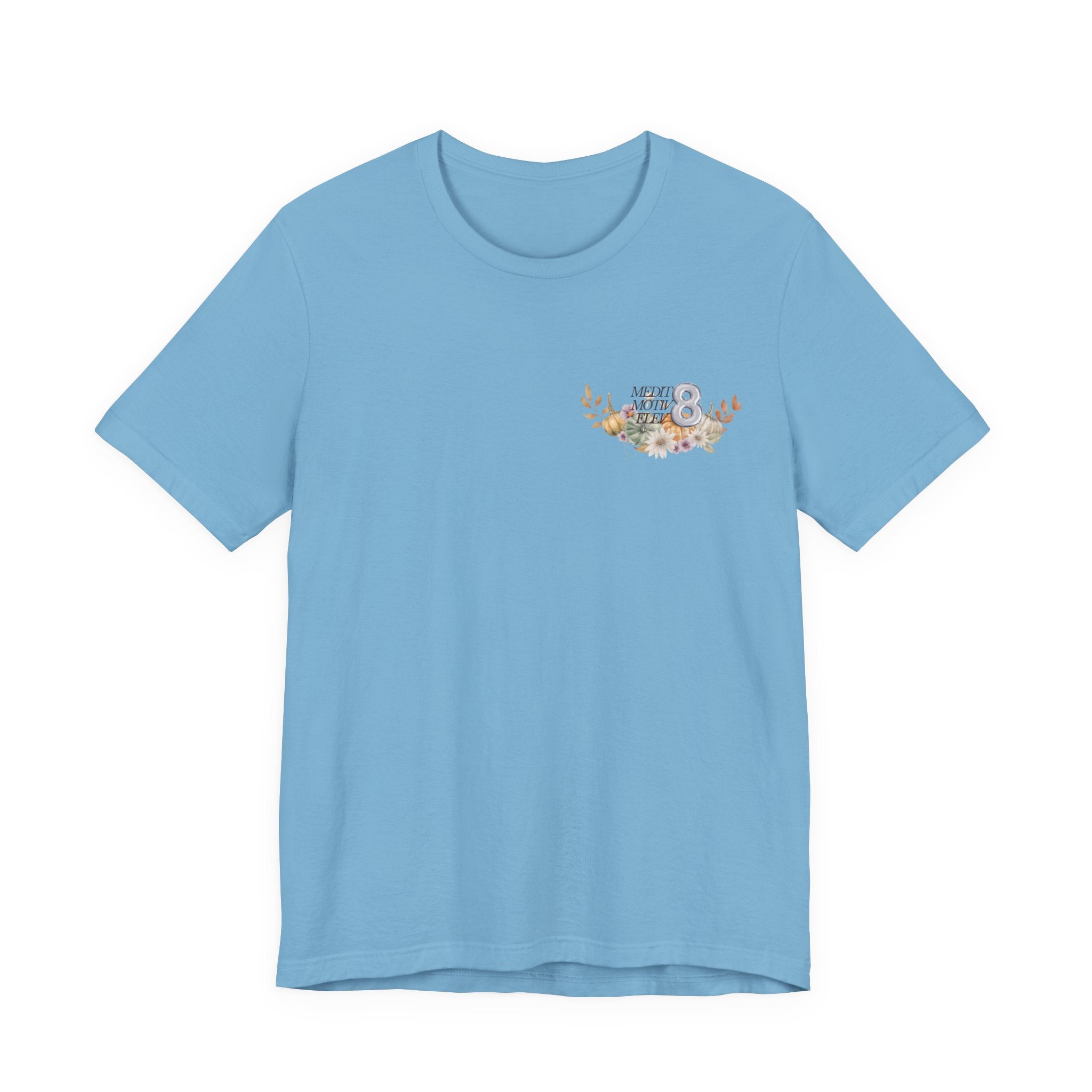 Overthink the Good Pumpkin Floral Tee