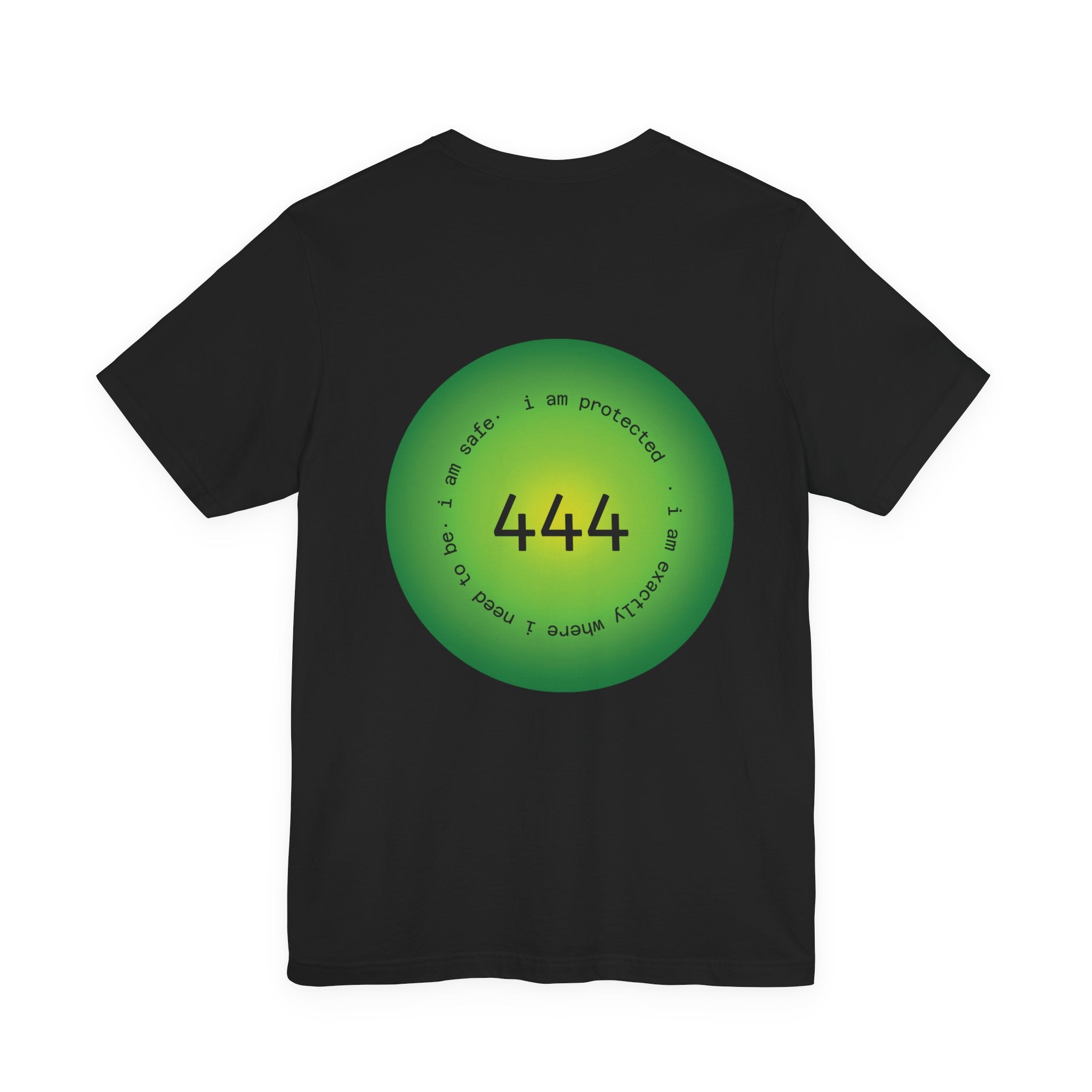 444 Protection Circle Tee — Spiritual Numerology T-Shirt