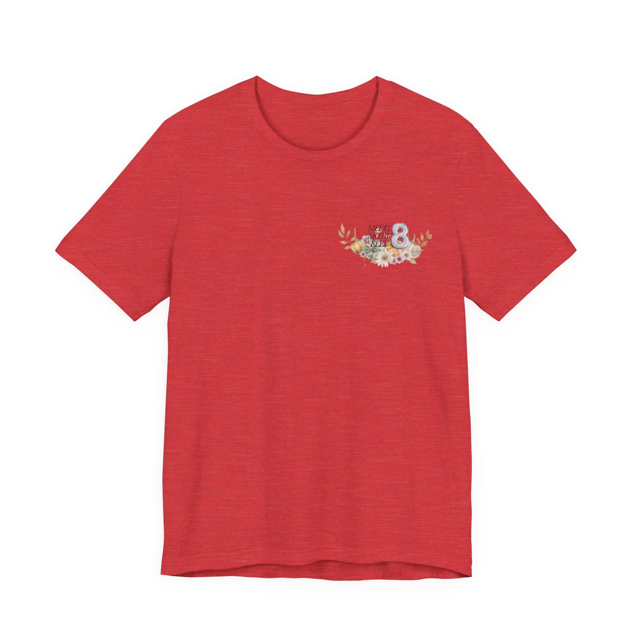 Overthink the Good Pumpkin Floral Tee