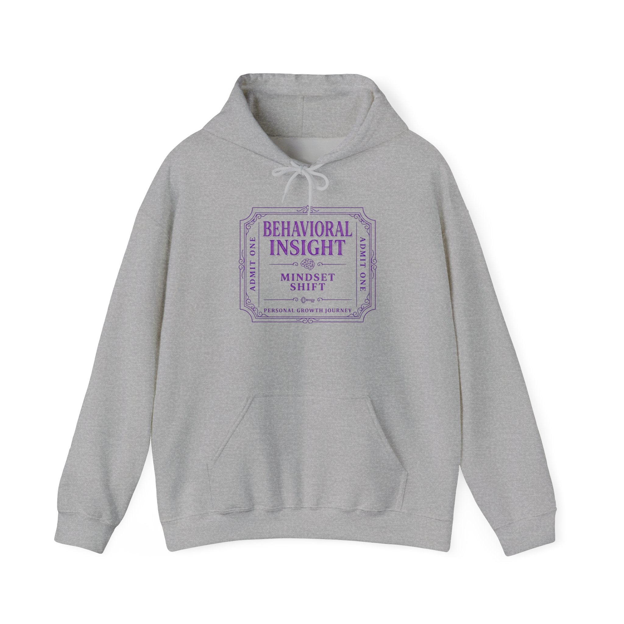 Behavioral Insight Hoodie — Mindset Shift Graphic Pullover