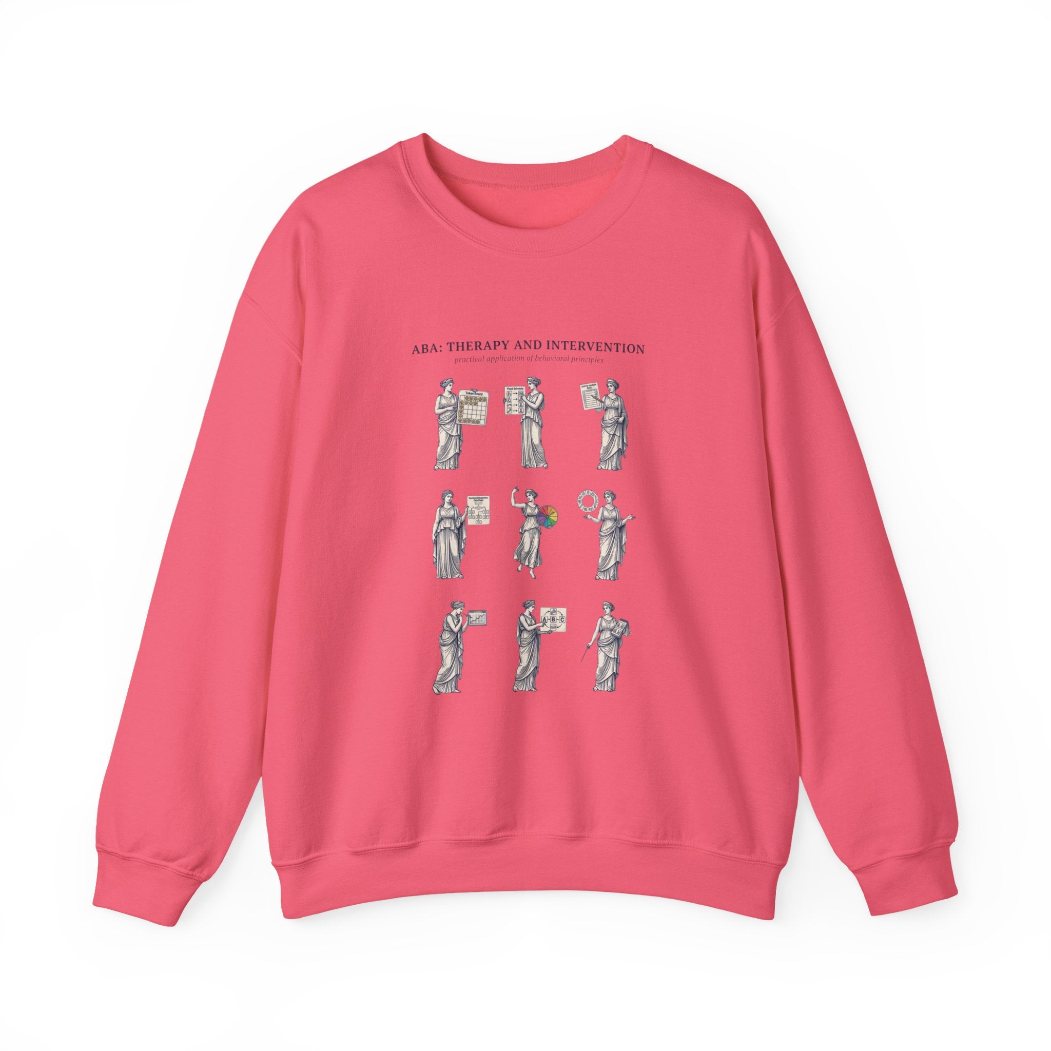 Classical Greek Statues Crewneck Sweatshirt | Mythcore, Dark Academia