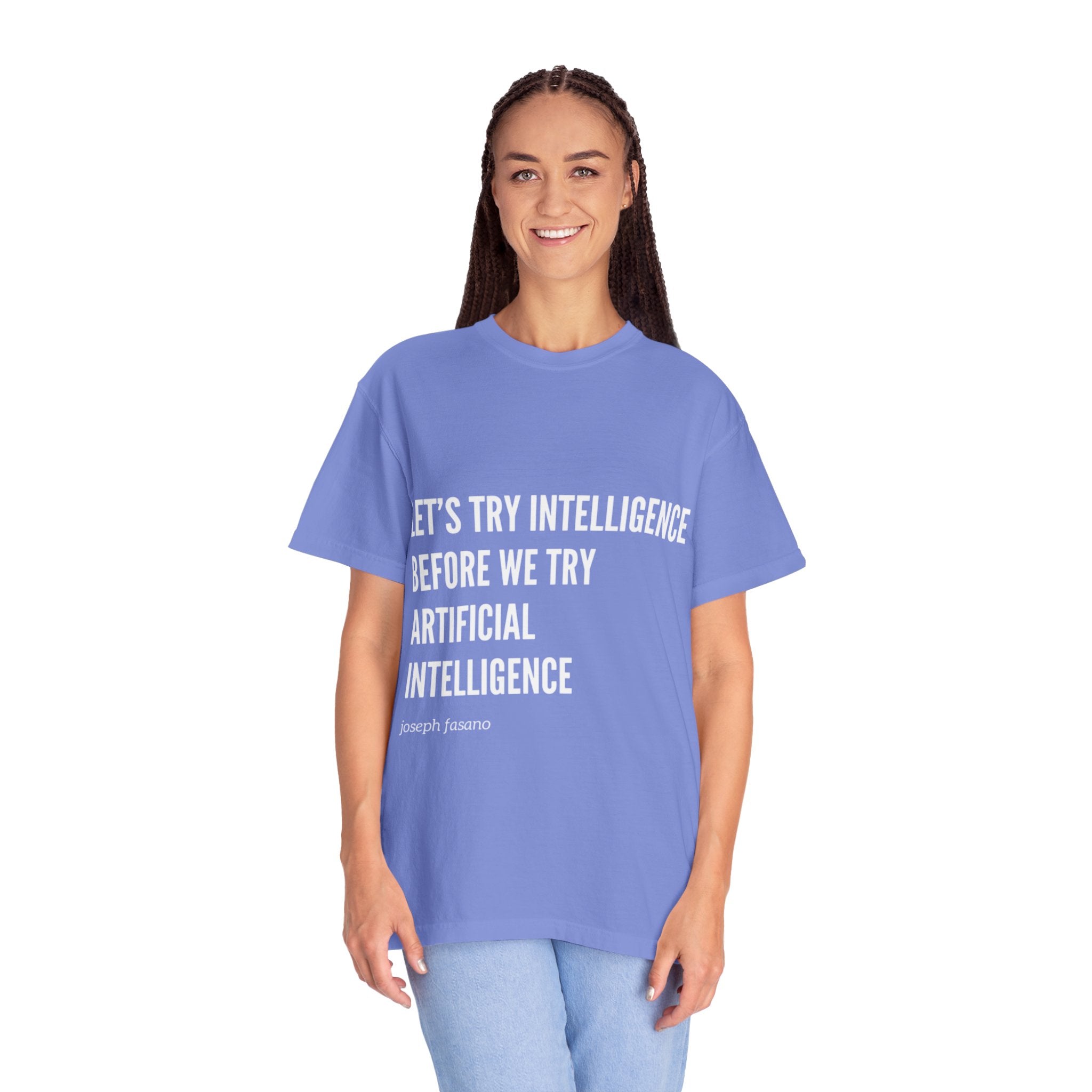 "try intelligence" Comfort Colors