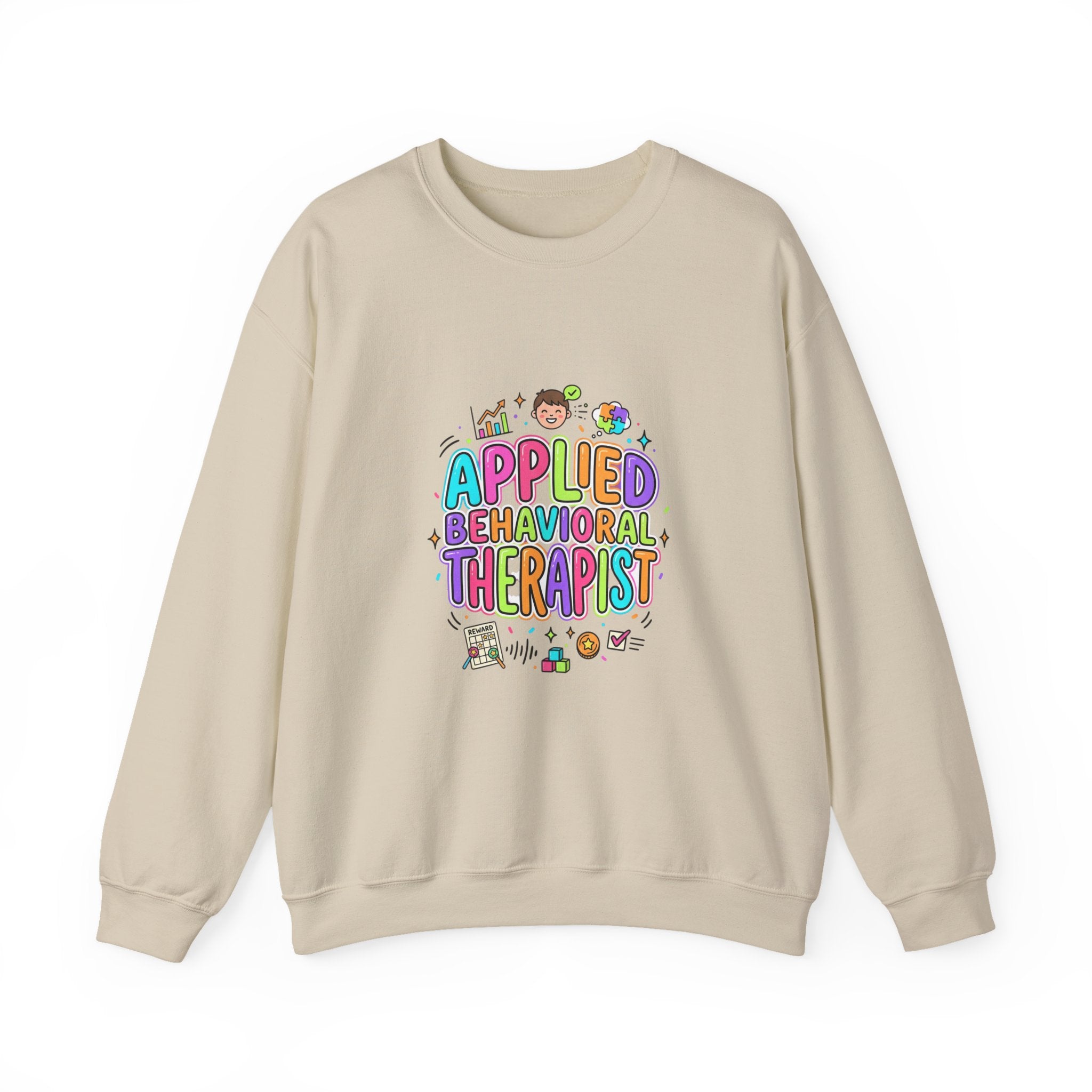Applied Behavioral Therapist Crewneck | School Staff Apparel, Support Staff