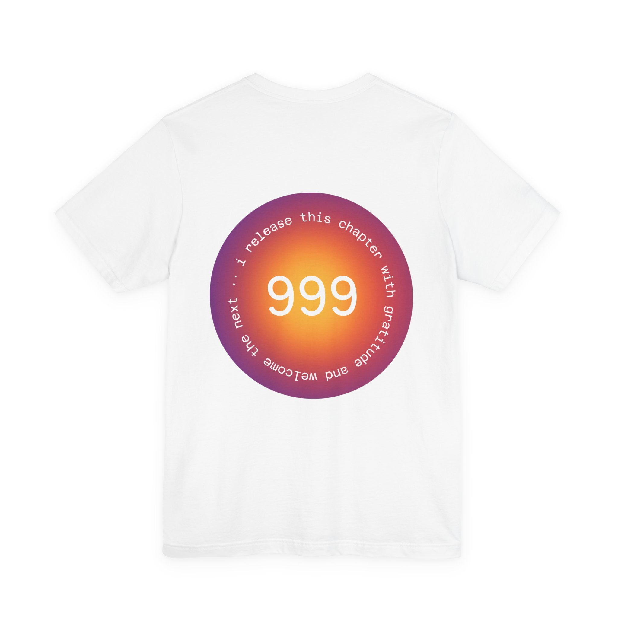 999 Release This Chapter T-Shirt — Spiritual Awakening Tee
