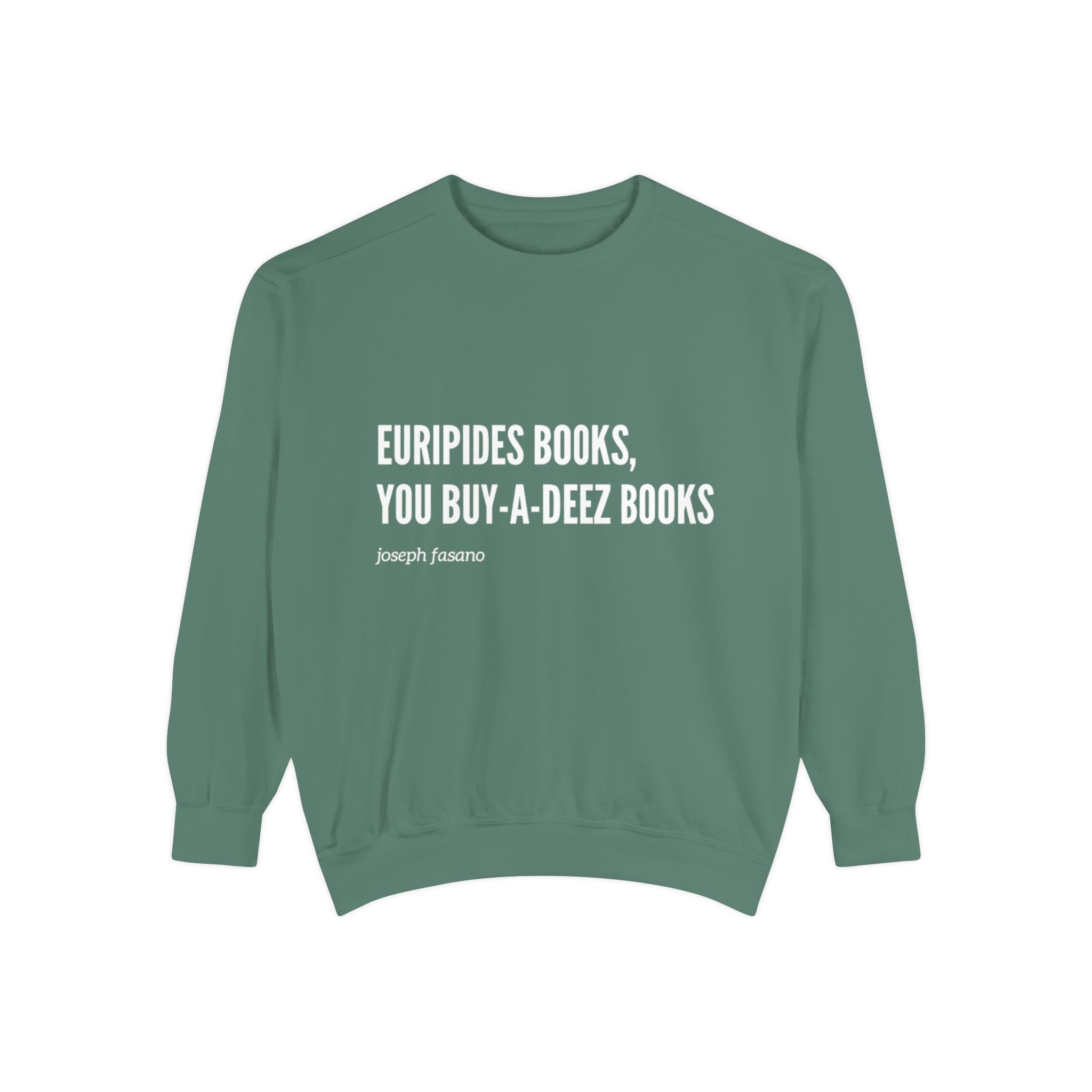 "euripides" crew neck sweatshirt