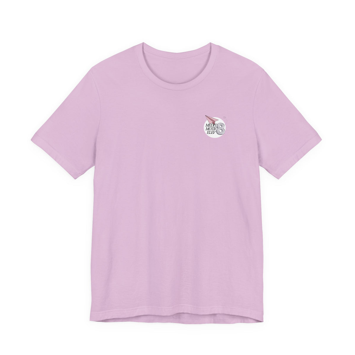 Let It Go Tee — Pink Paper Airplane Graphic T-Shirt