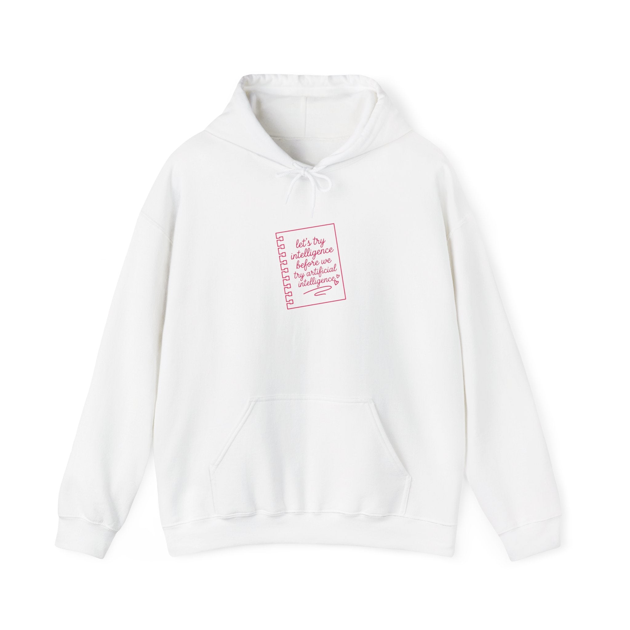 Notebook try intelligence Unisex Heavy Blend™ Hooded Sweatshirt