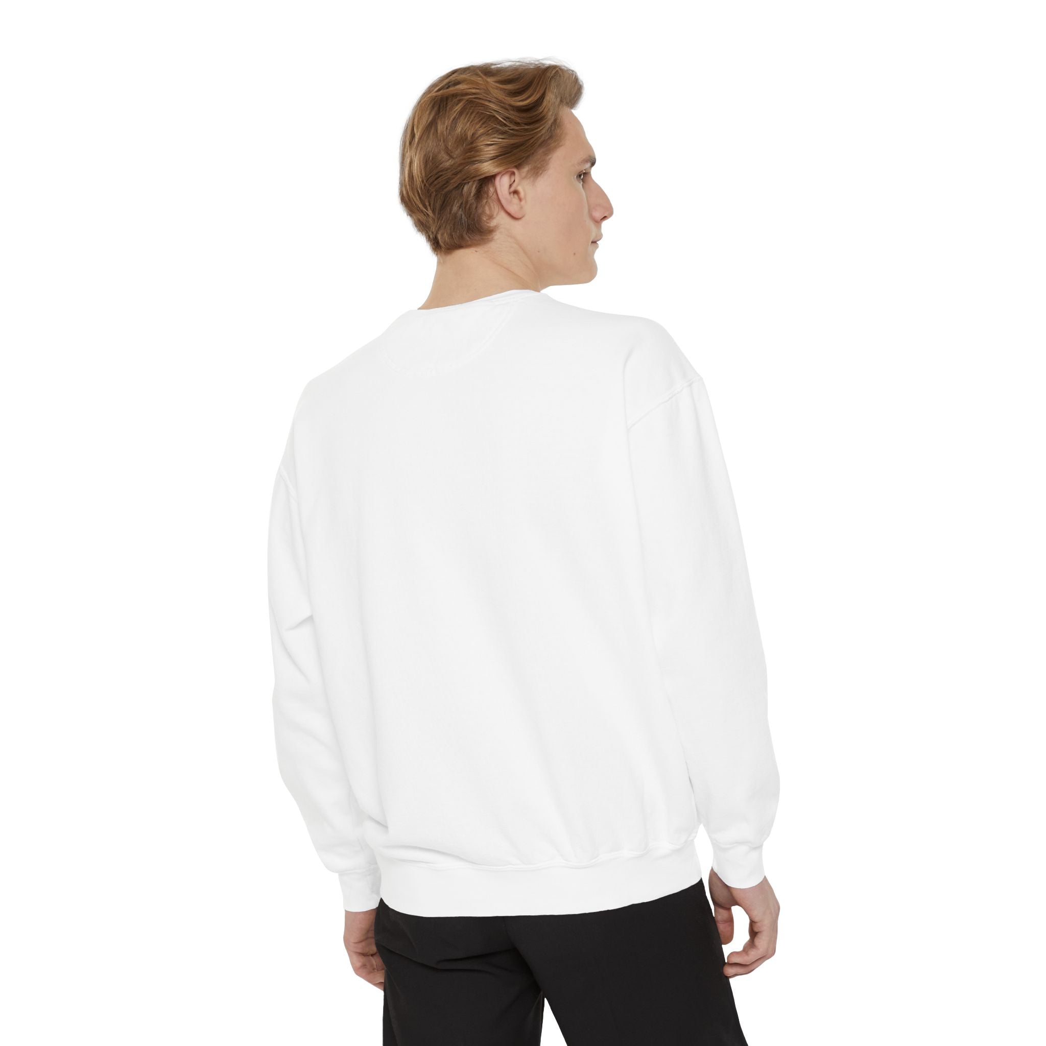 "my way" crew neck sweatshirt
