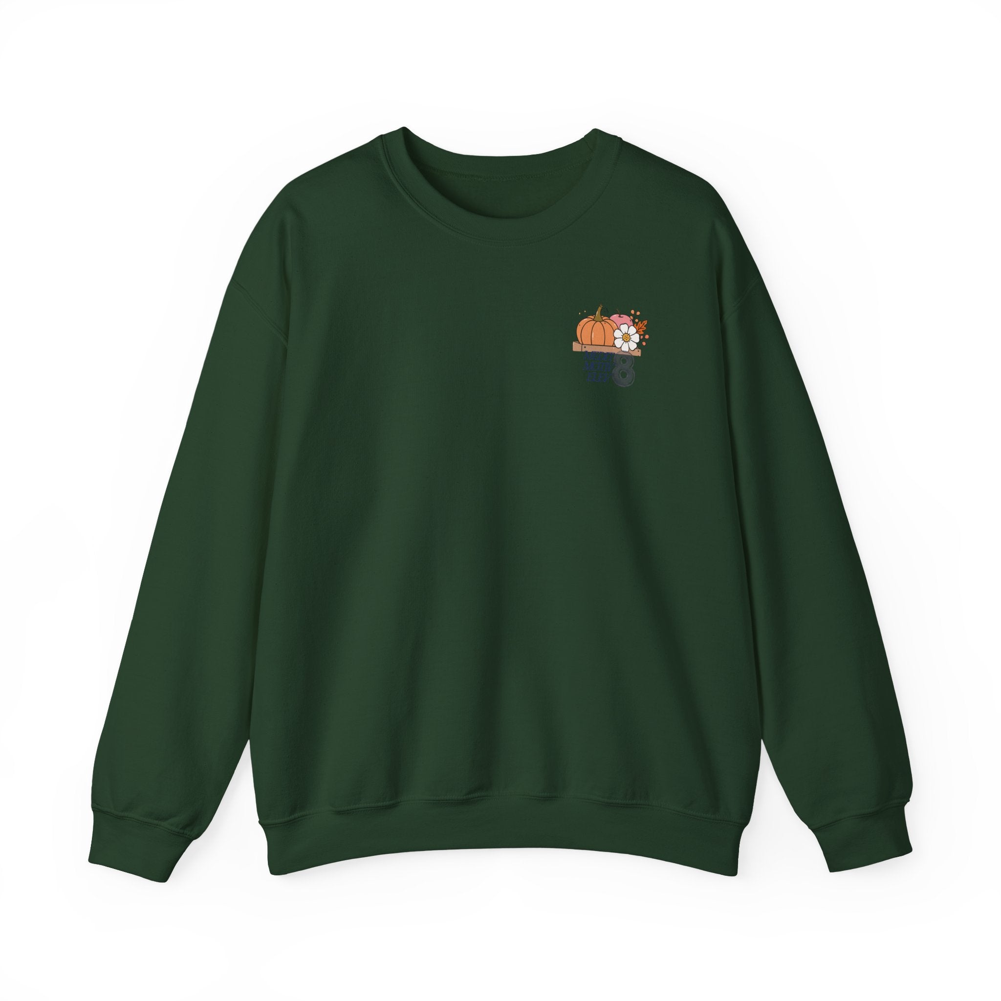 Hello Autumn Sweatshirt — Pumpkin Wagon Fall Crewneck