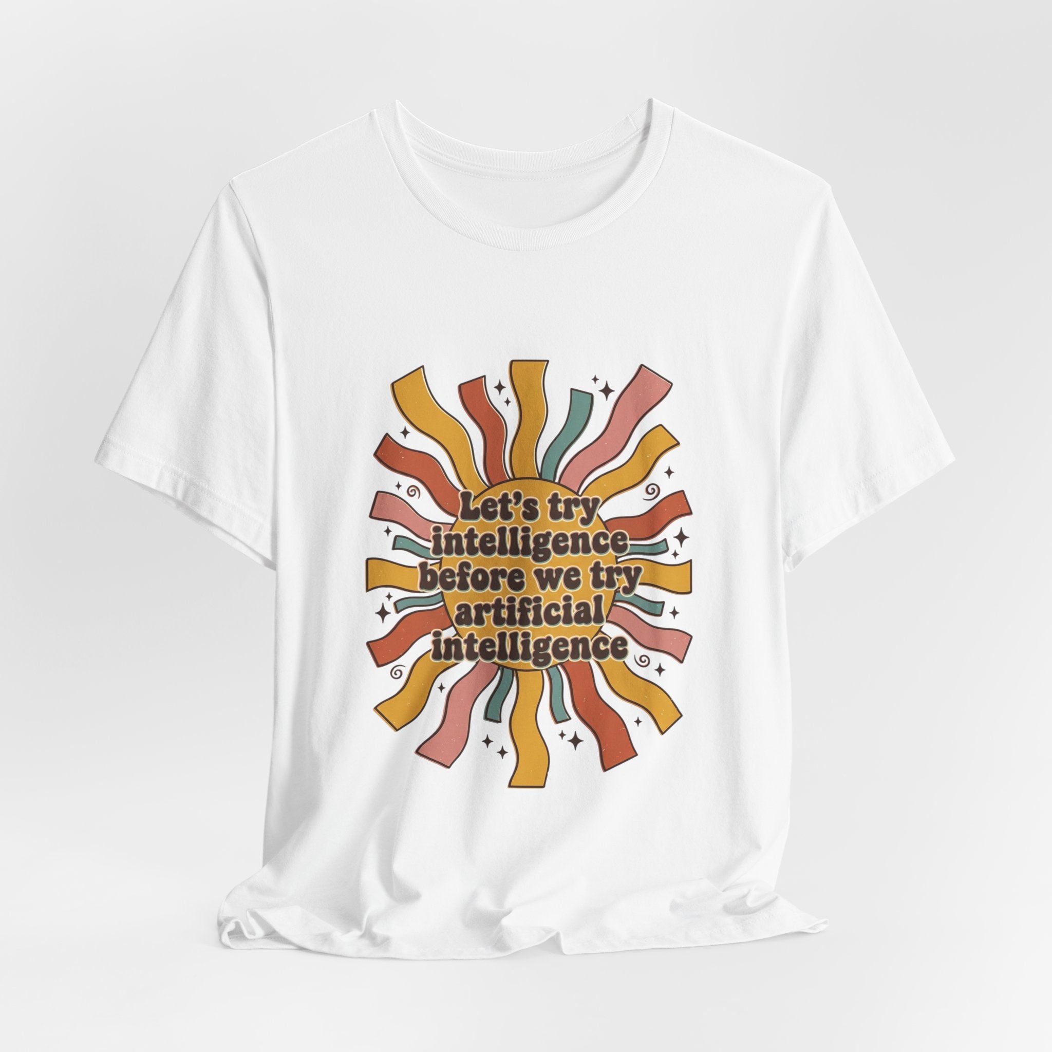 Groovy try intelligence Unisex Jersey Short Sleeve Tee