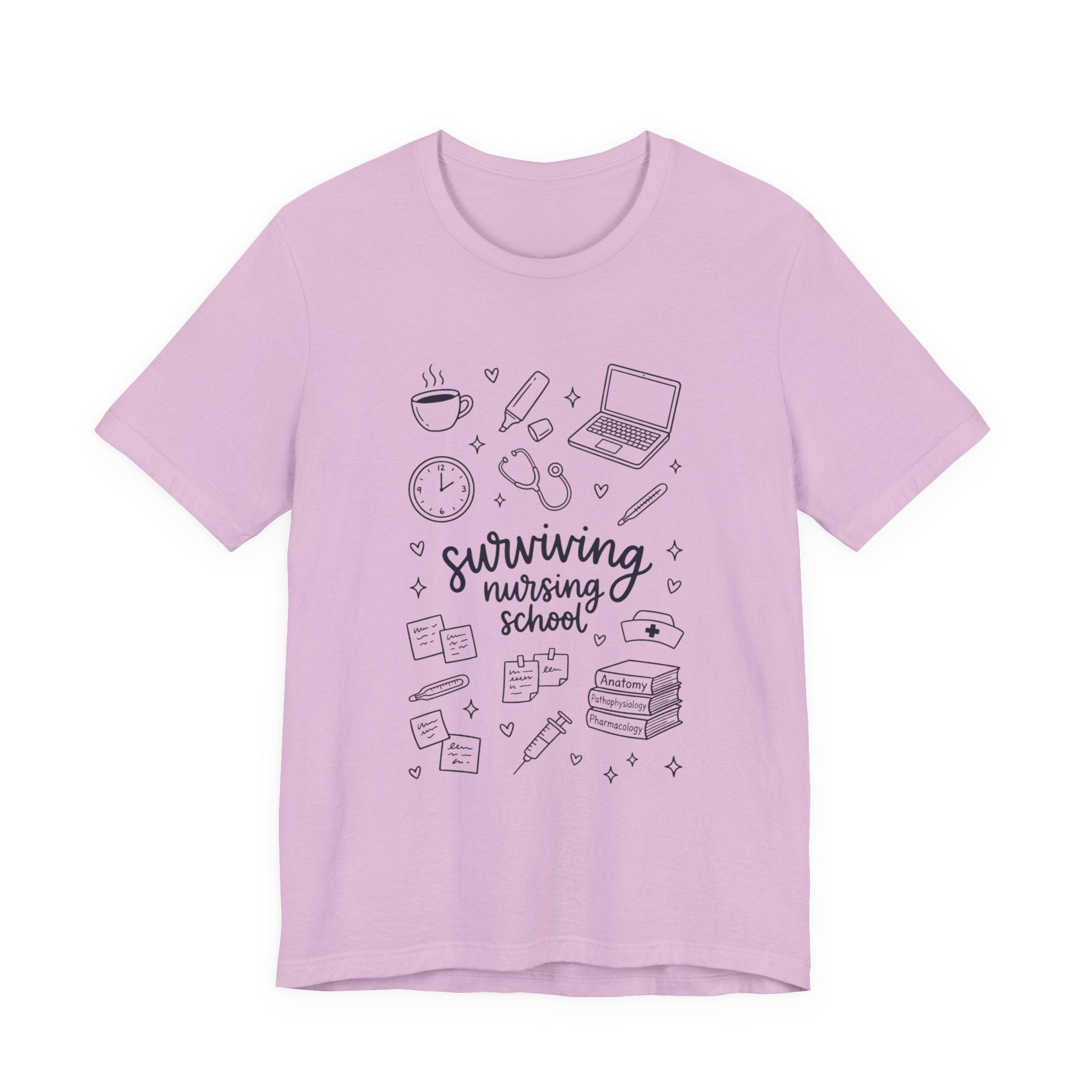 Surviving Nursing School T-Shirt — Nursing Student Gift Tee