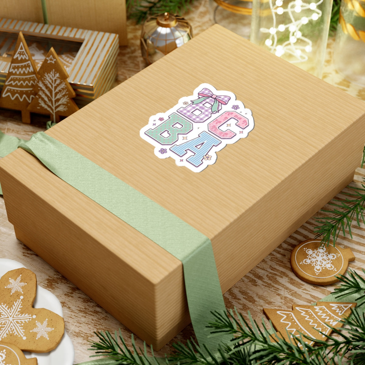 "BCBA" Pastel Letters Sticker | Cute Pastel BCBA Sticker Gift for Behavior Analysts