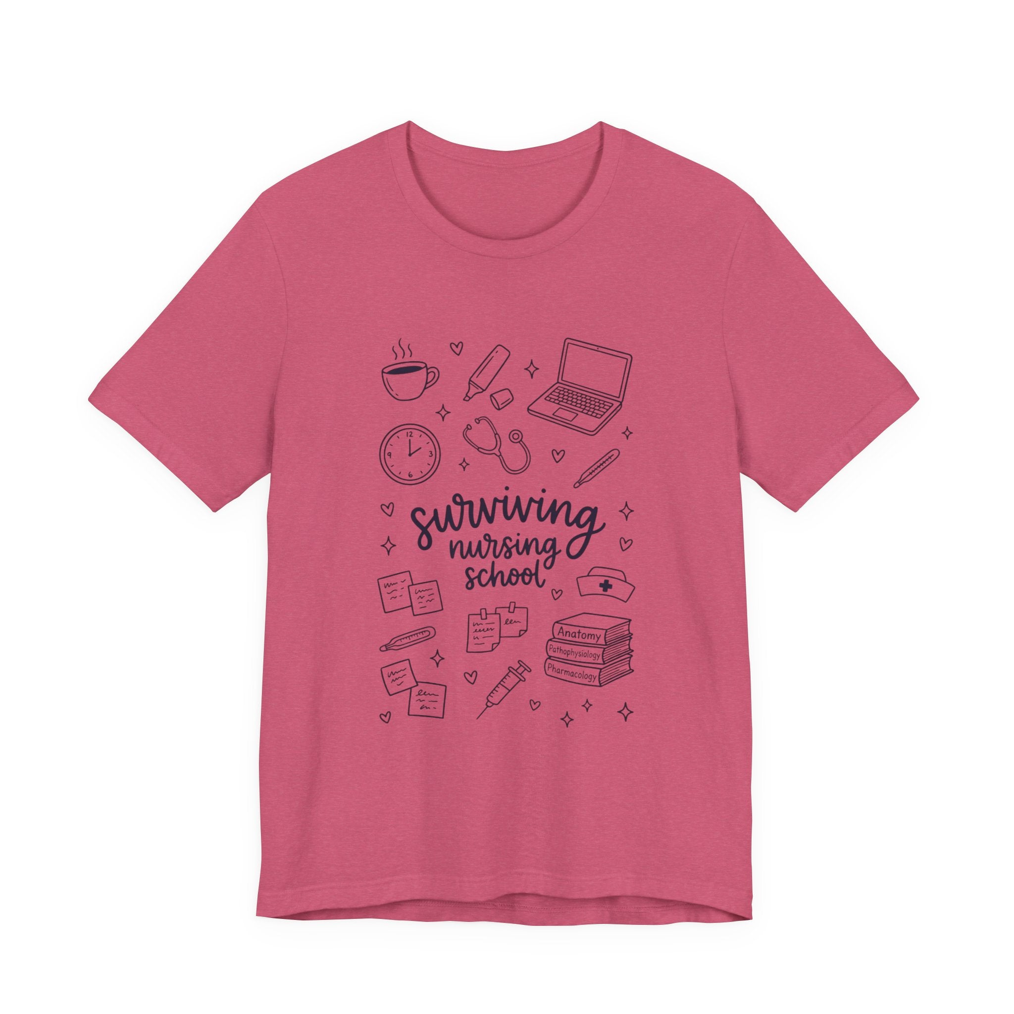 Surviving Nursing School T-Shirt — Nursing Student Gift Tee