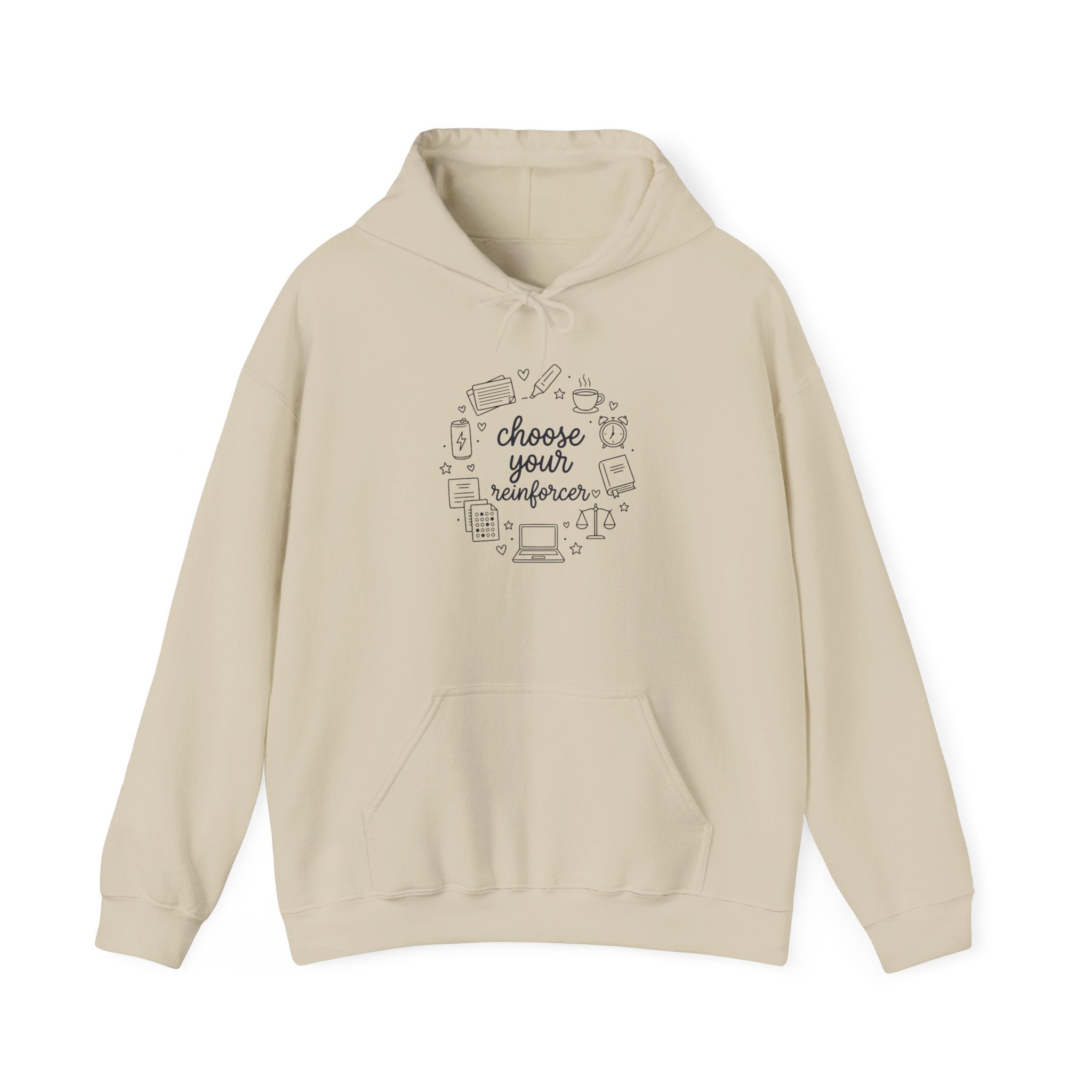 ABA Therapy Reinforcer Hoodie — "Choose Your Weapon" Tools Graphic Hoodie