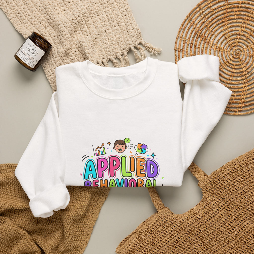 Applied Behavioral Therapist Crewneck | School Staff Apparel, Support Staff