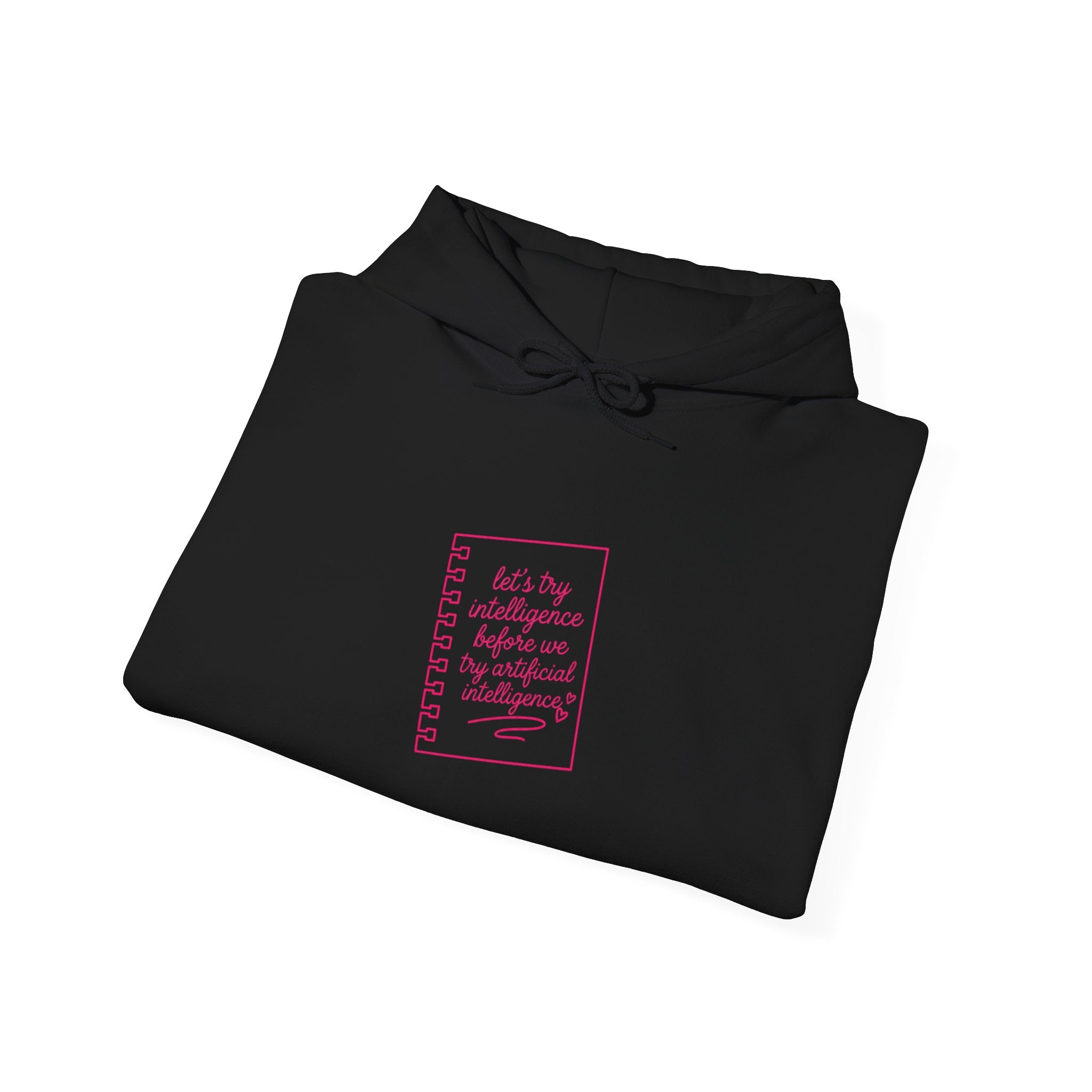 Notebook try intelligence Unisex Heavy Blend™ Hooded Sweatshirt