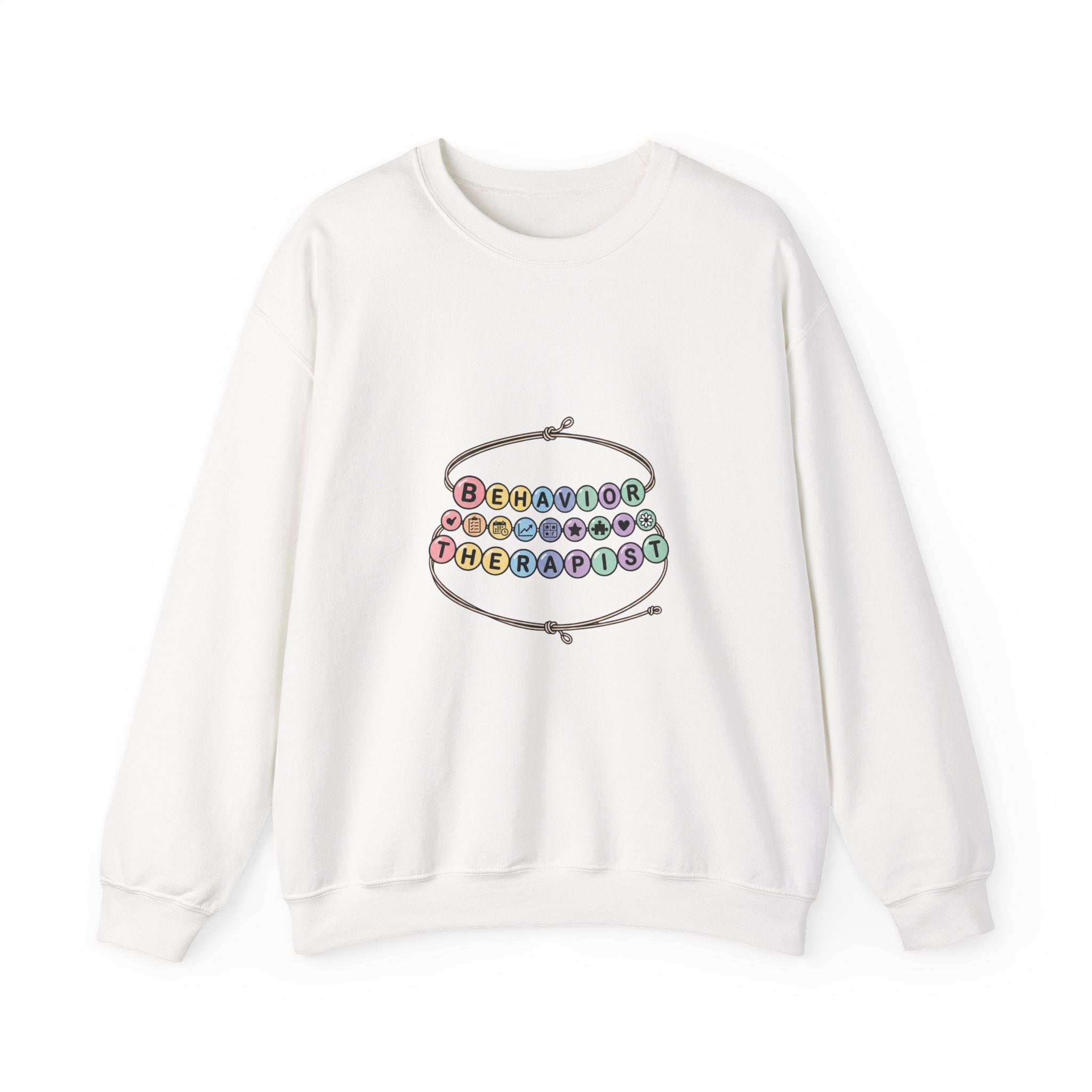Behavior Therapist Crewneck Sweatshirt | School Staff, Support Staff Apparel