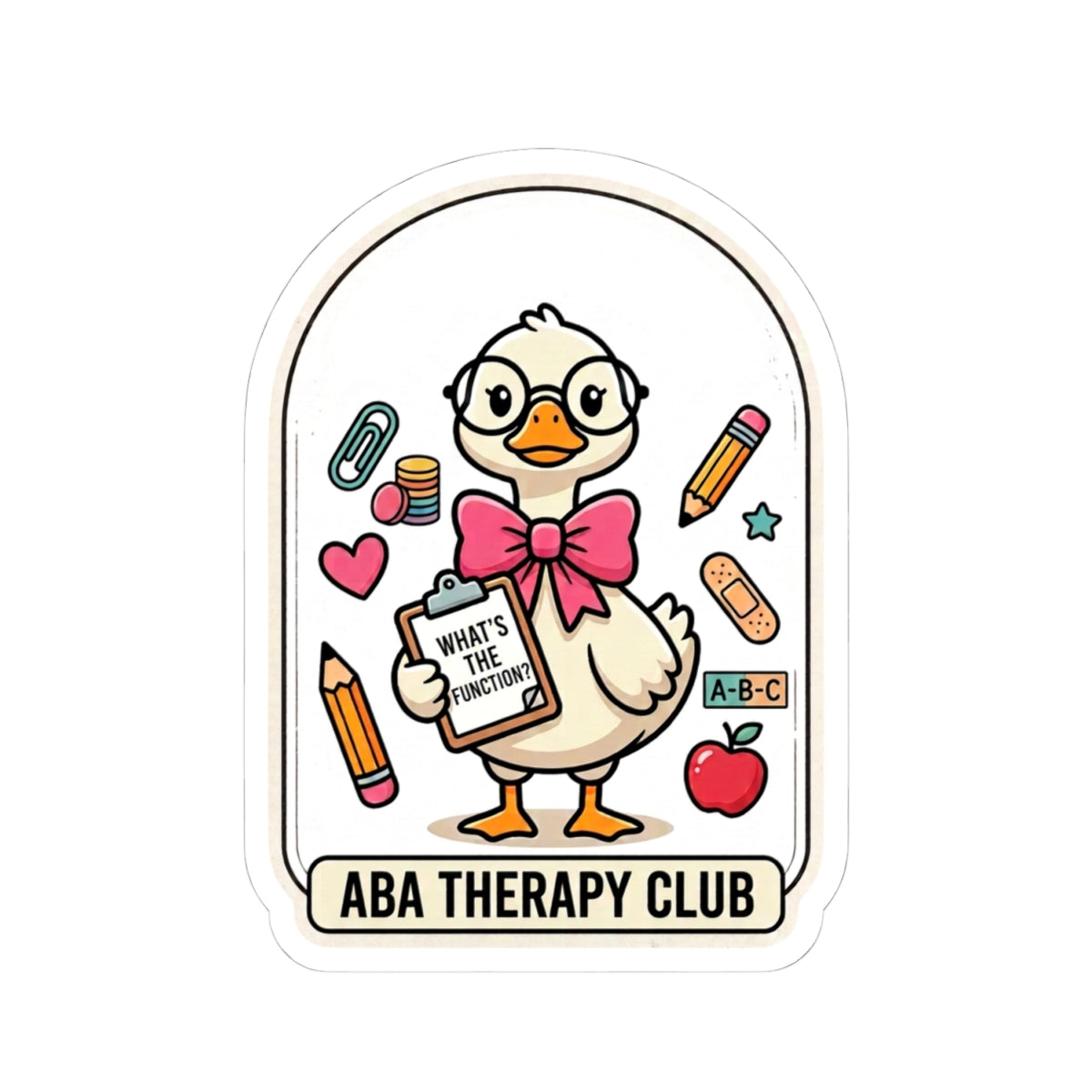 ABA Therapy Club Sticker | Back to School, Teacher Appreciation