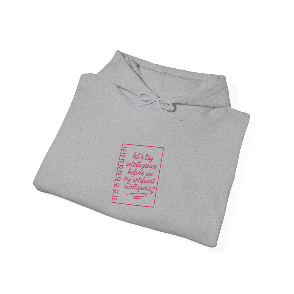 Notebook try intelligence Unisex Heavy Blend™ Hooded Sweatshirt
