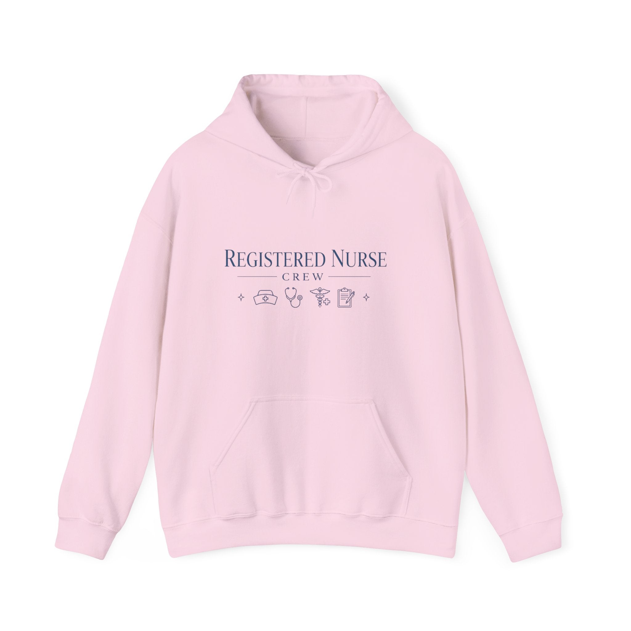 Registered Nurse Crew Hoodie — Minimalist Nurse Appreciation Gift