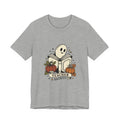 Teacher Society Pumpkin Ghost Tee | Traditional Tattoo Flash, Floral Banner