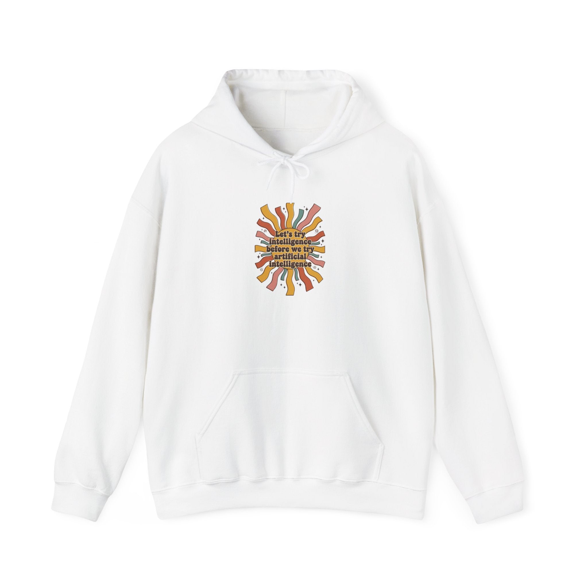Groovy try intelligence  Unisex Heavy Blend™ Hooded Sweatshirt