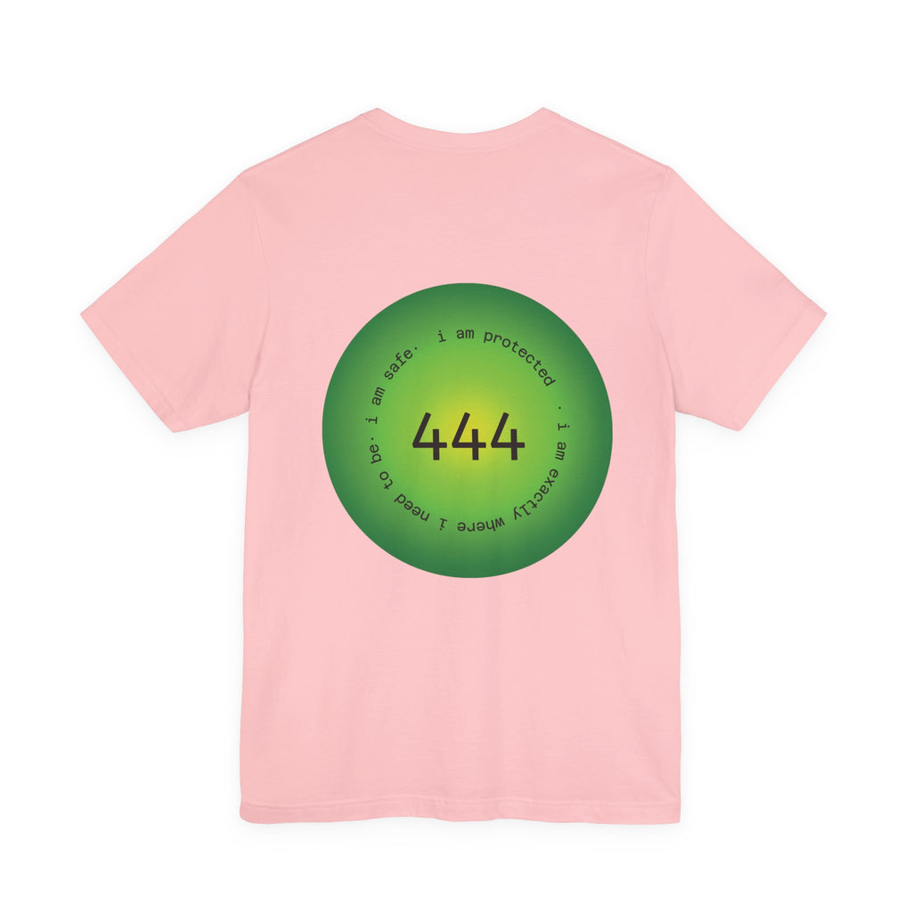 444 Protection Circle Tee — Spiritual Numerology T-Shirt