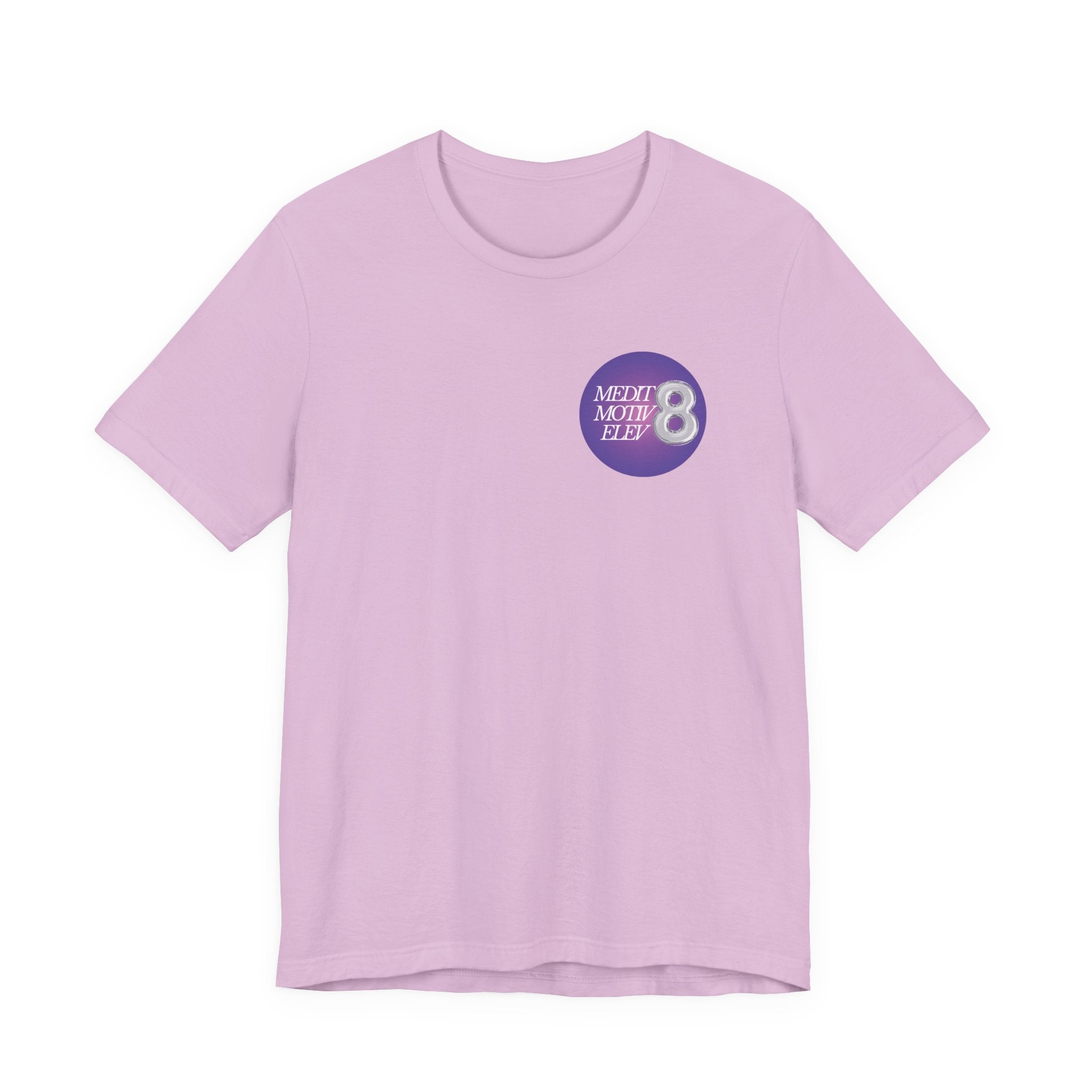 Spiritual 777 Numerology Tee – "Manifest Miracles" Purple Circle Graphic T-Shirt