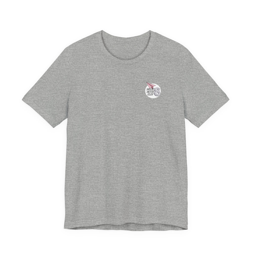 Let It Go Tee — Pink Paper Airplane Graphic T-Shirt