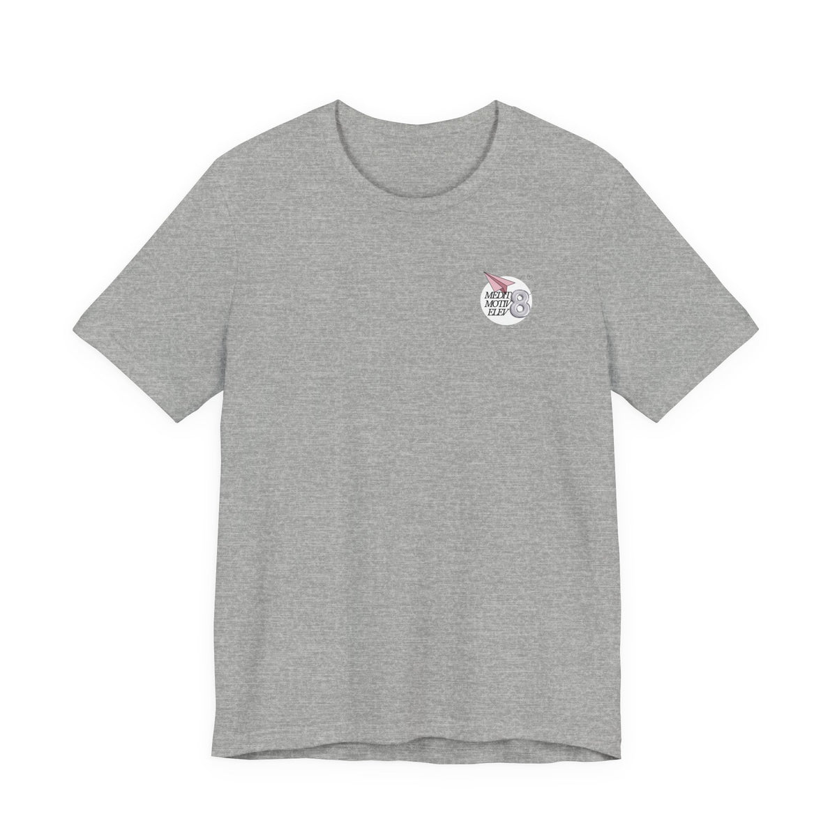 Let It Go Tee — Pink Paper Airplane Graphic T-Shirt